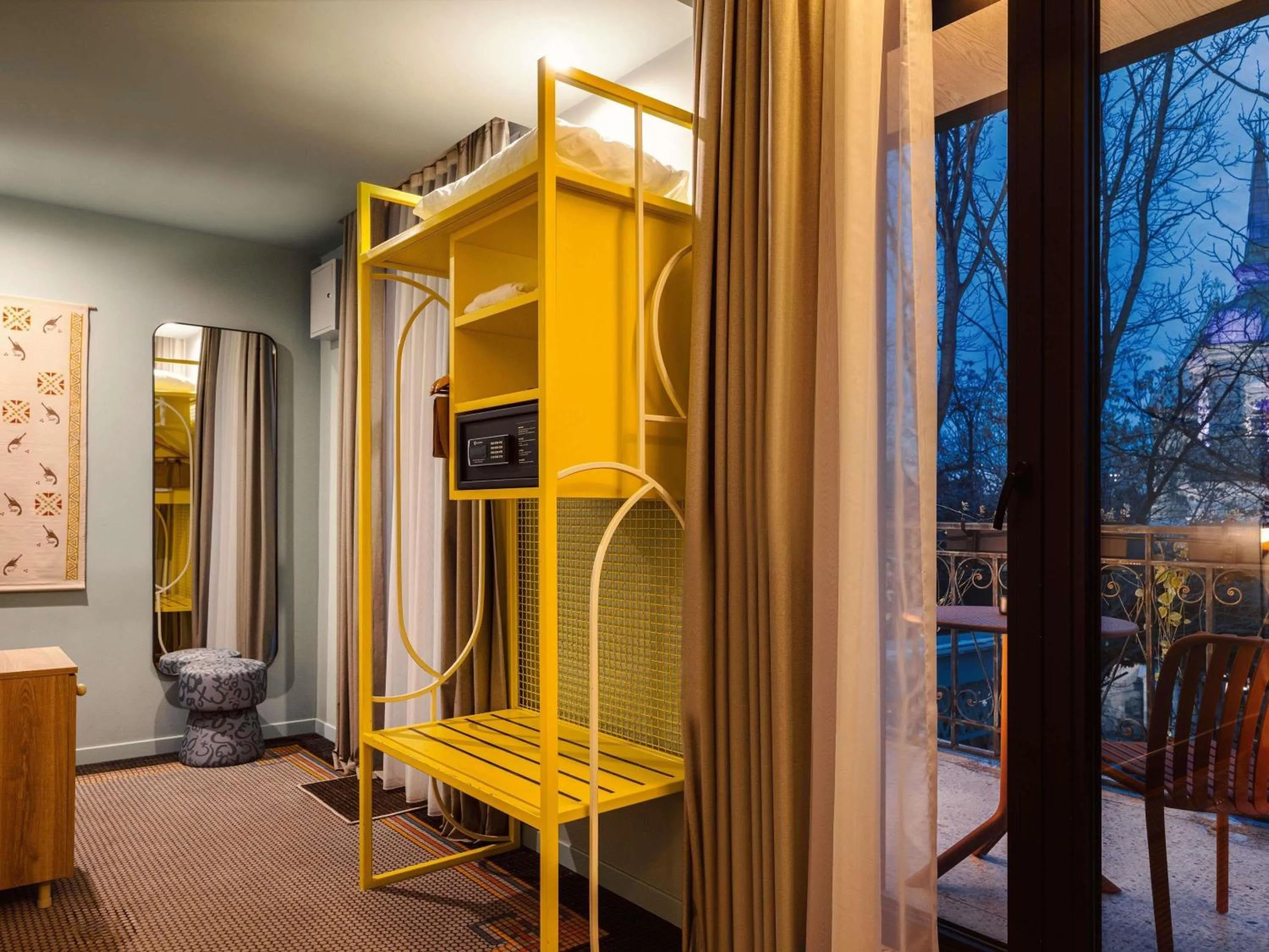 Bedroom in ibis Styles Old Tbilisi