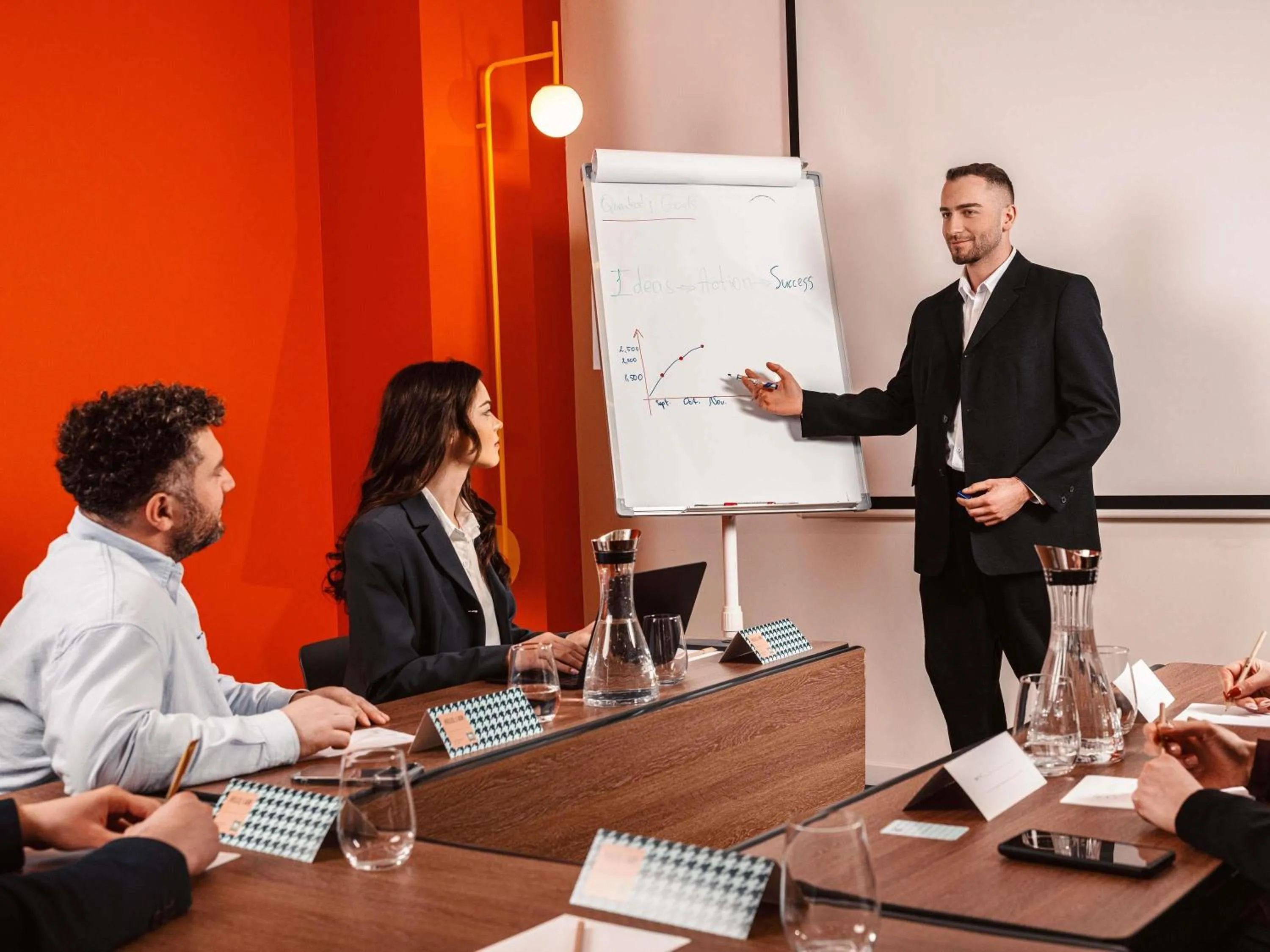 Meeting/conference room in ibis Styles Old Tbilisi