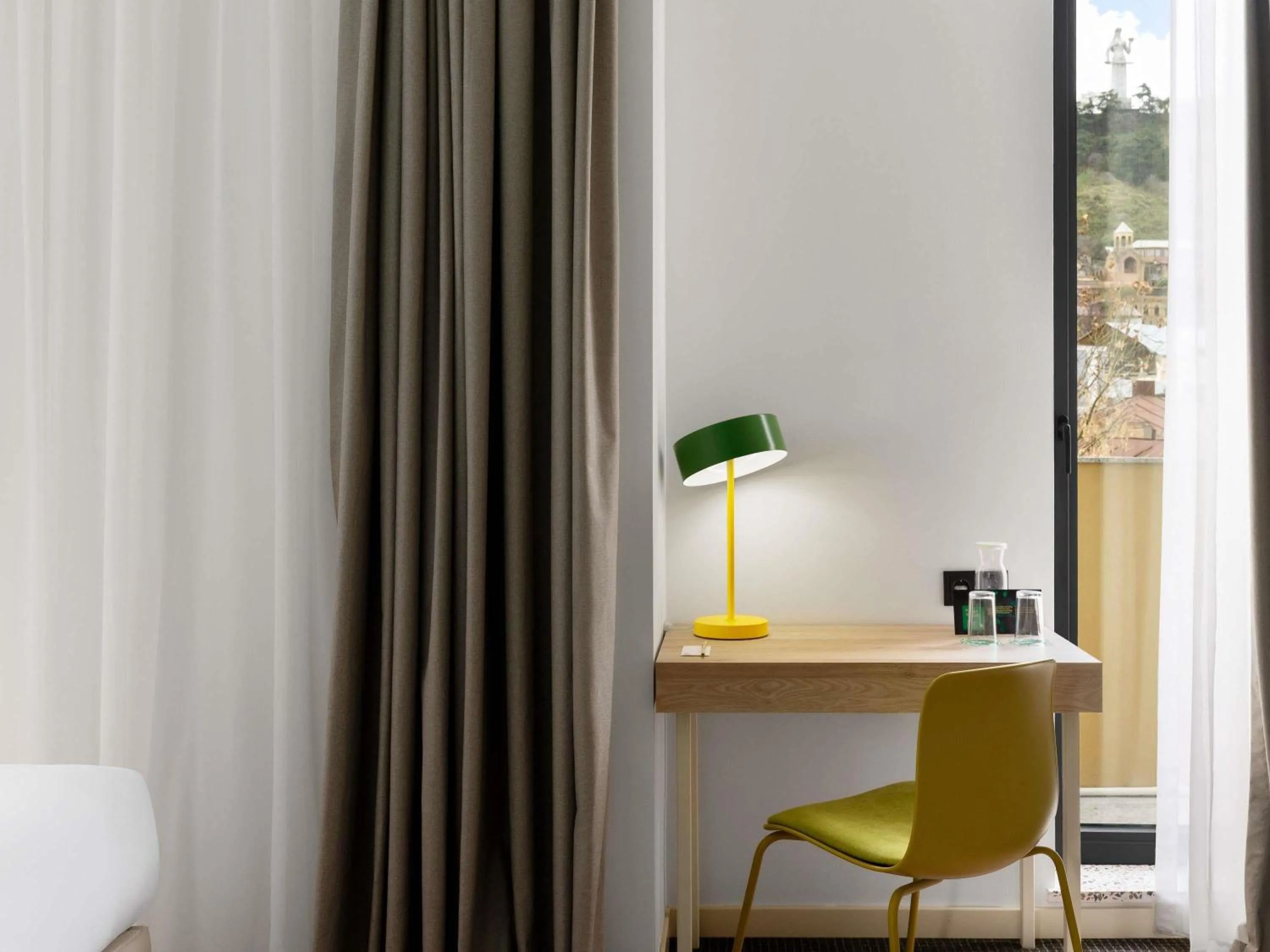 Bedroom in ibis Styles Old Tbilisi