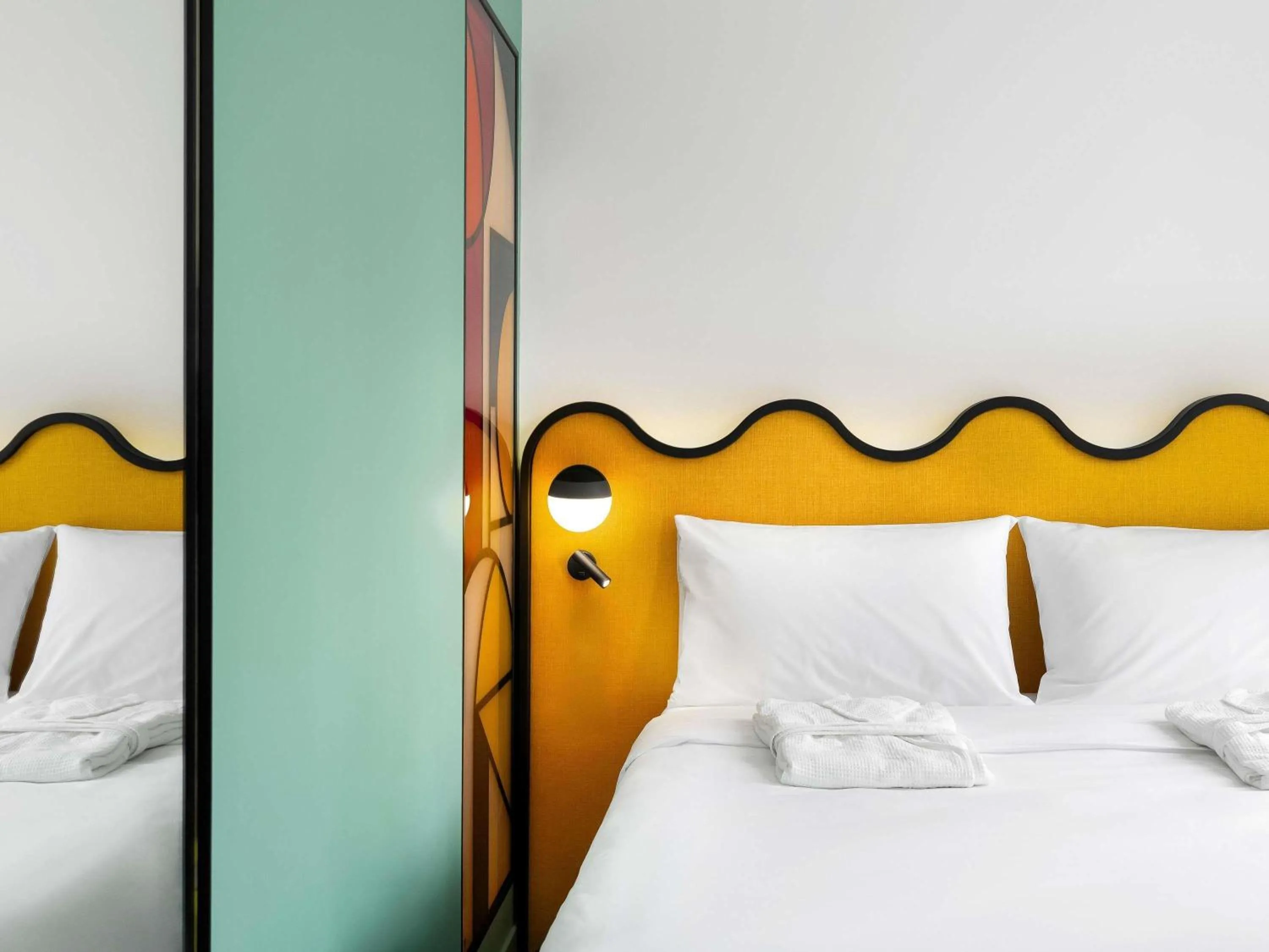 Bedroom, Bed in ibis Styles Old Tbilisi