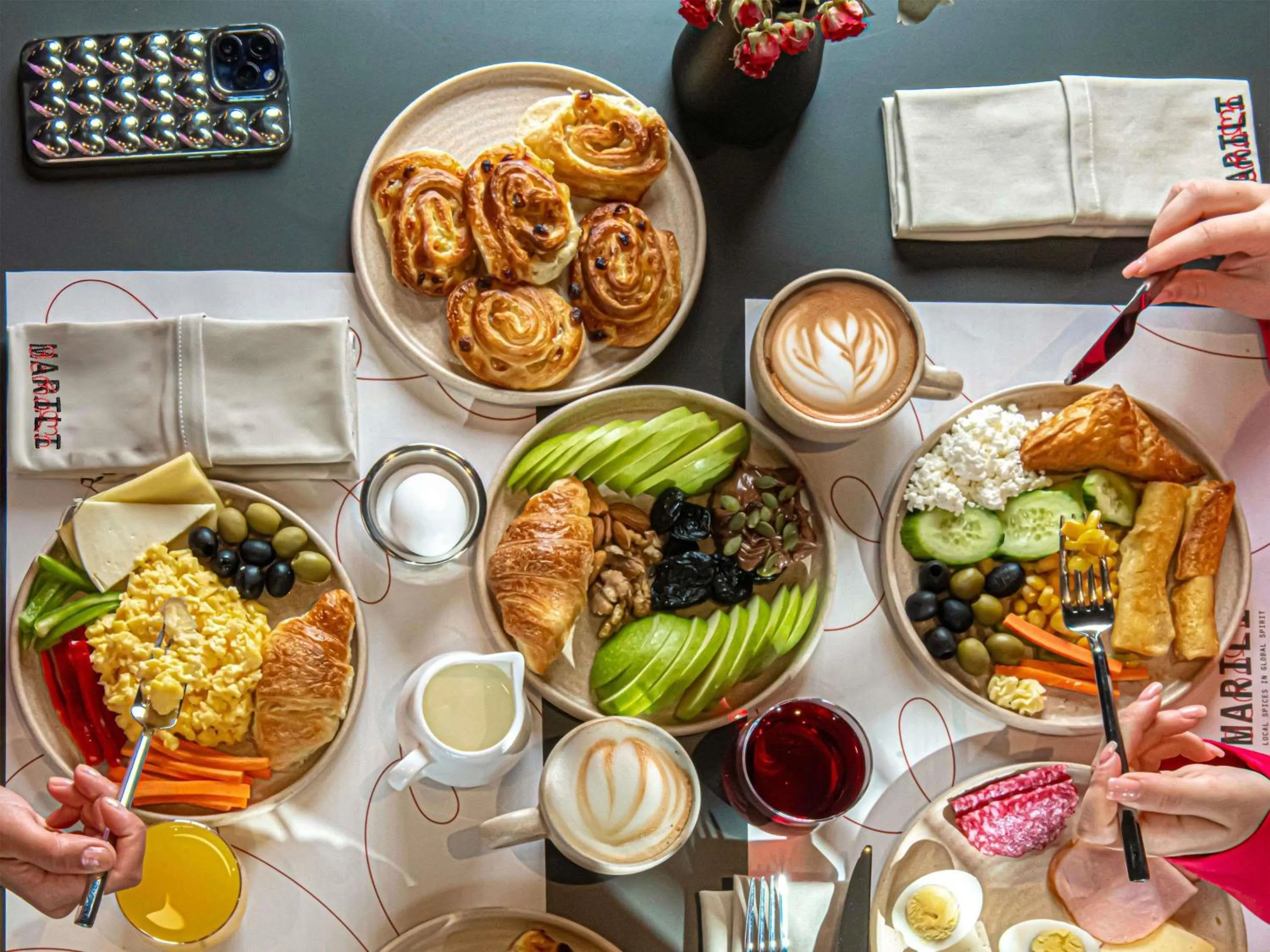 Breakfast in ibis Tbilisi City