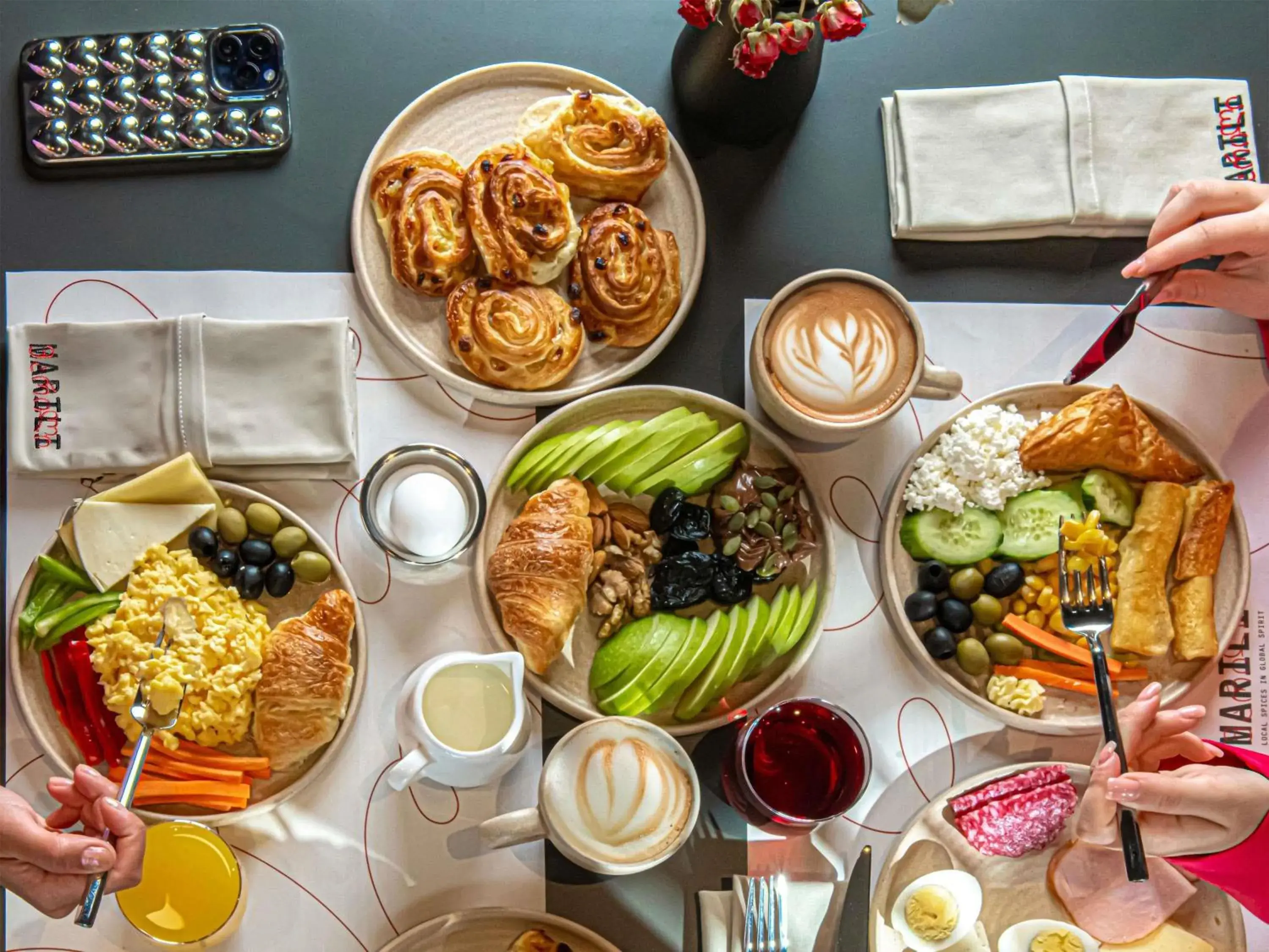 Breakfast in ibis Tbilisi City Breakfast in ibis Tbilisi City