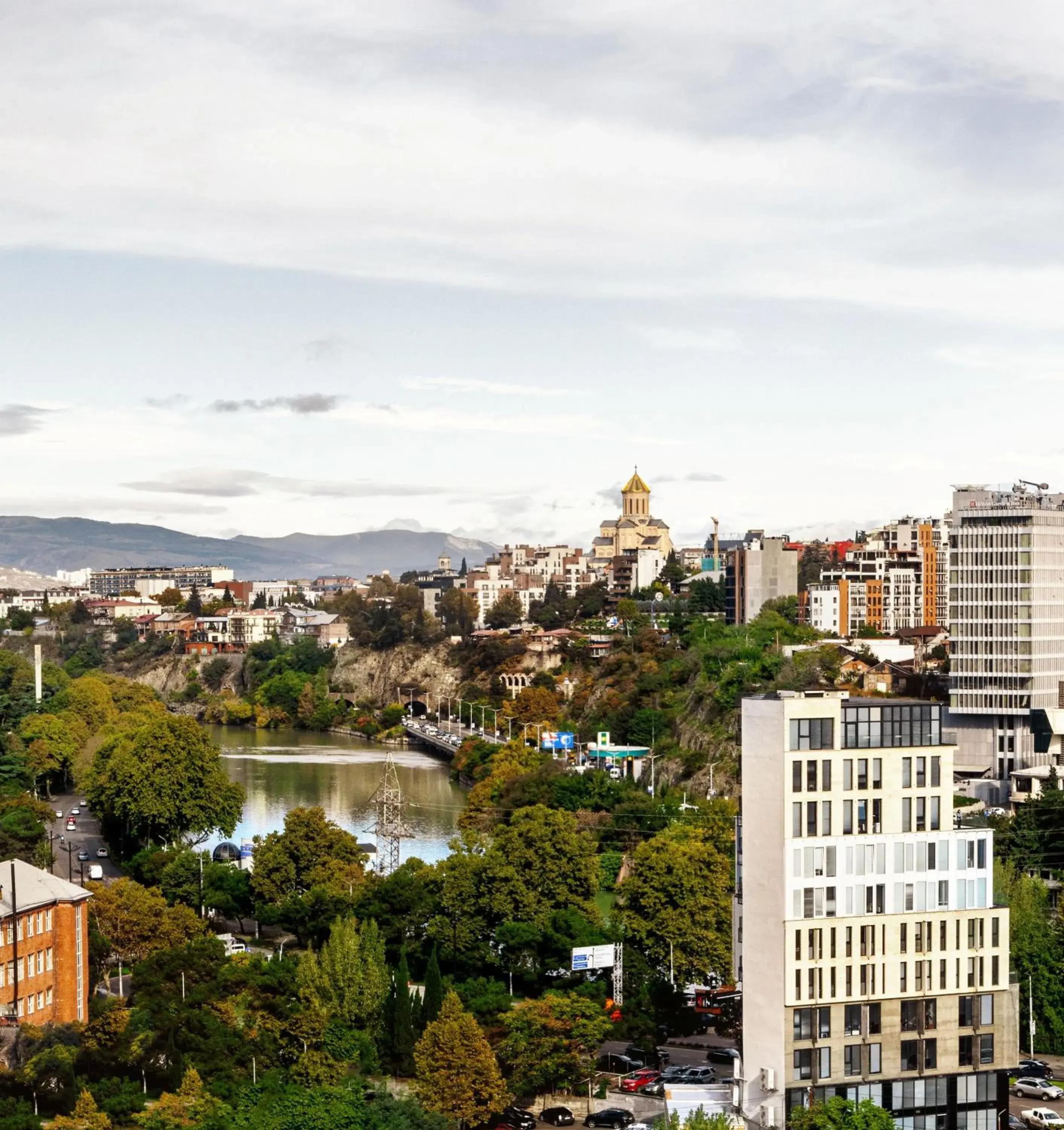 City view in ibis Tbilisi City City view in ibis Tbilisi City
