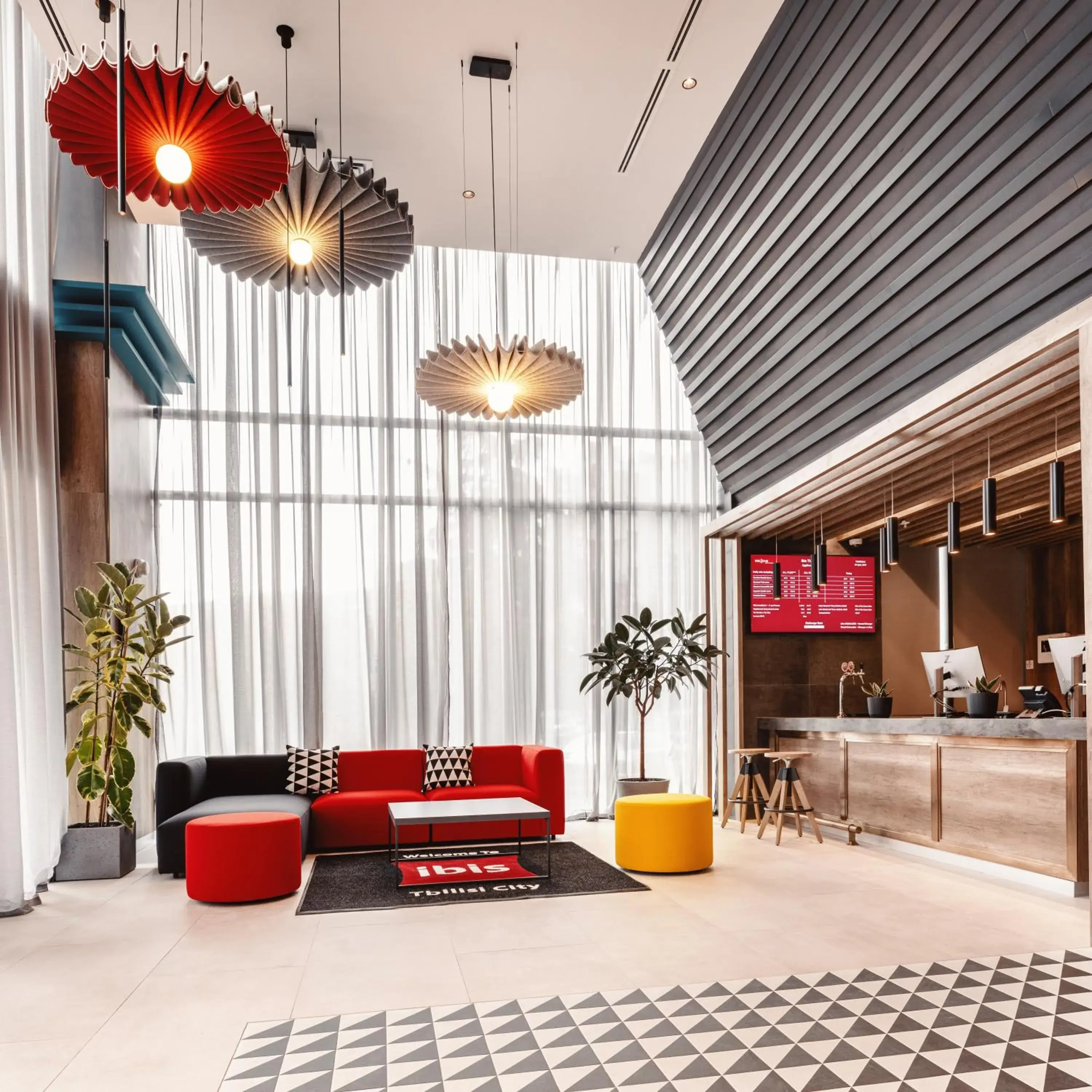 Lobby or reception in ibis Tbilisi City Lobby or reception in ibis Tbilisi City