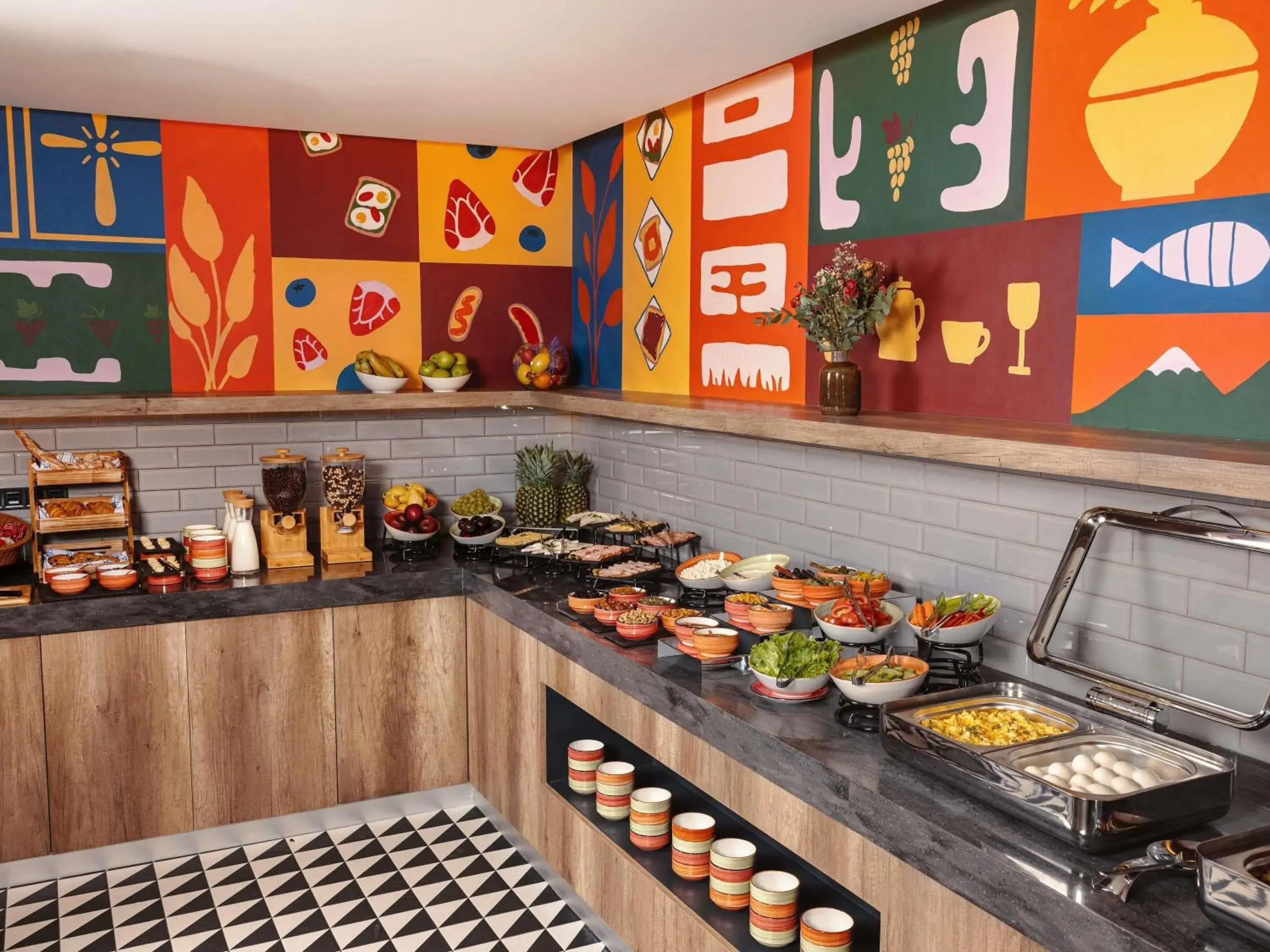 Breakfast in ibis Tbilisi City Breakfast in ibis Tbilisi City