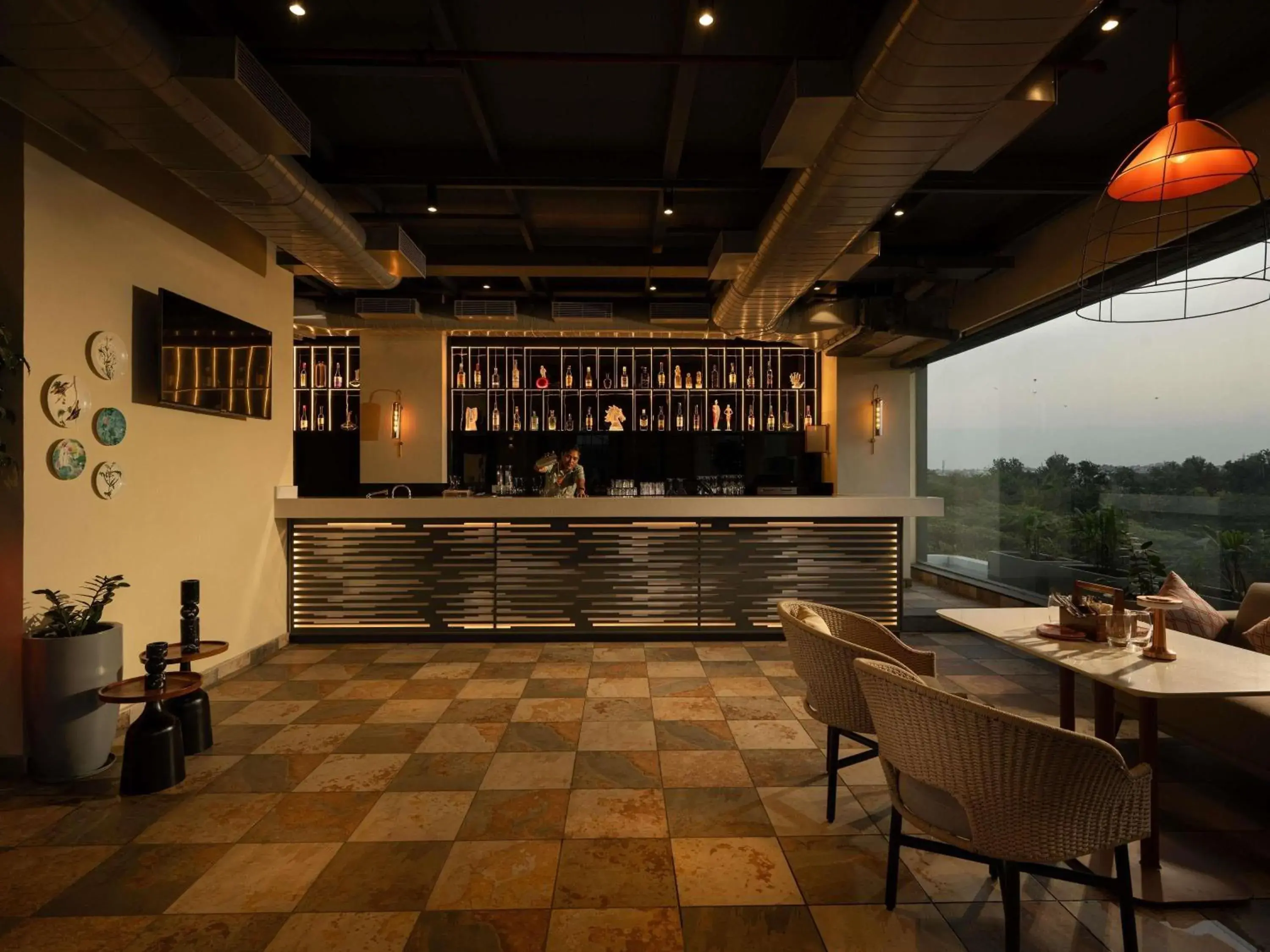 Lounge or bar in ibis Styles Mysuru Lounge or bar in ibis Styles Mysuru