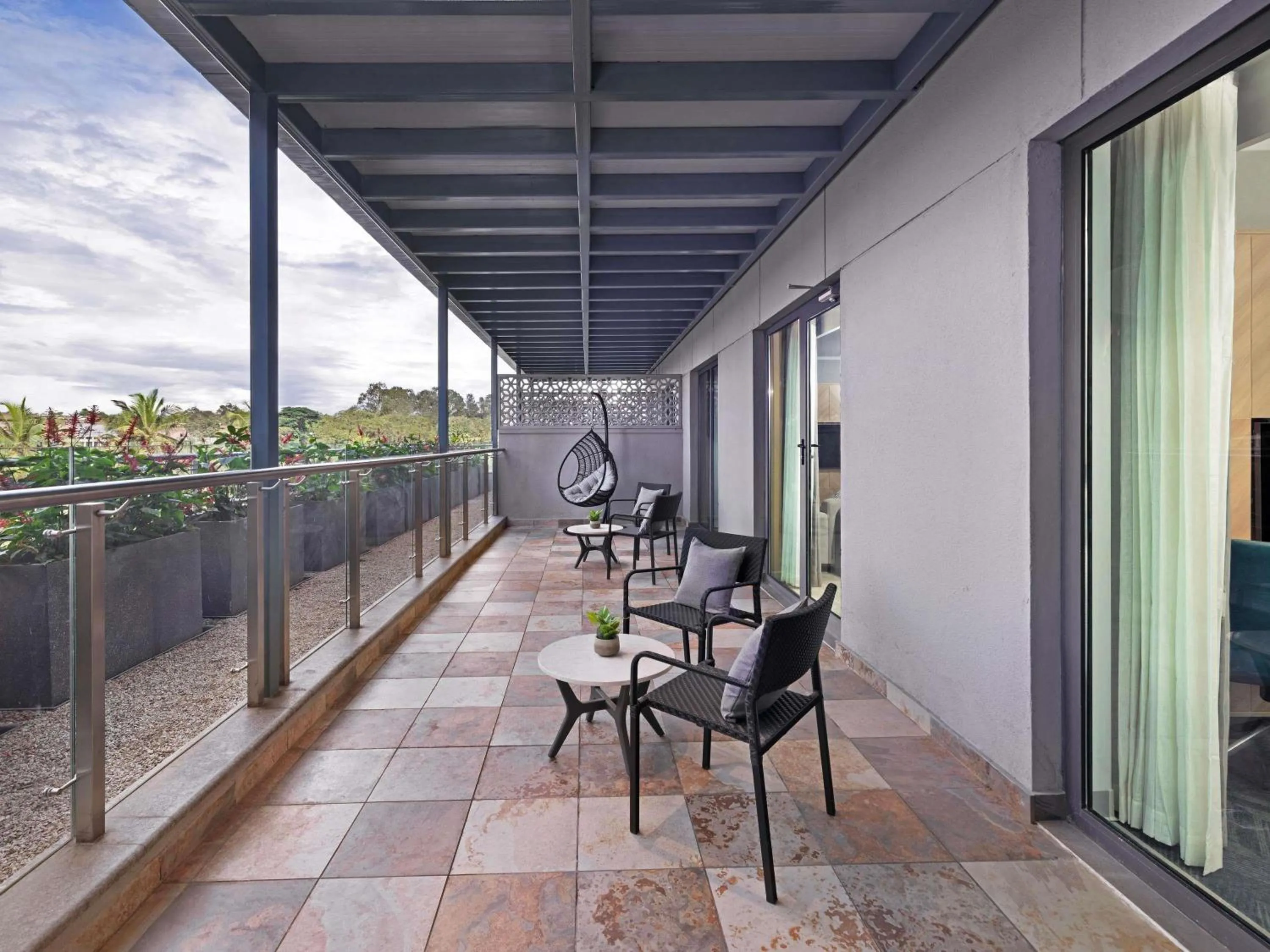 Bedroom in ibis Styles Mysuru