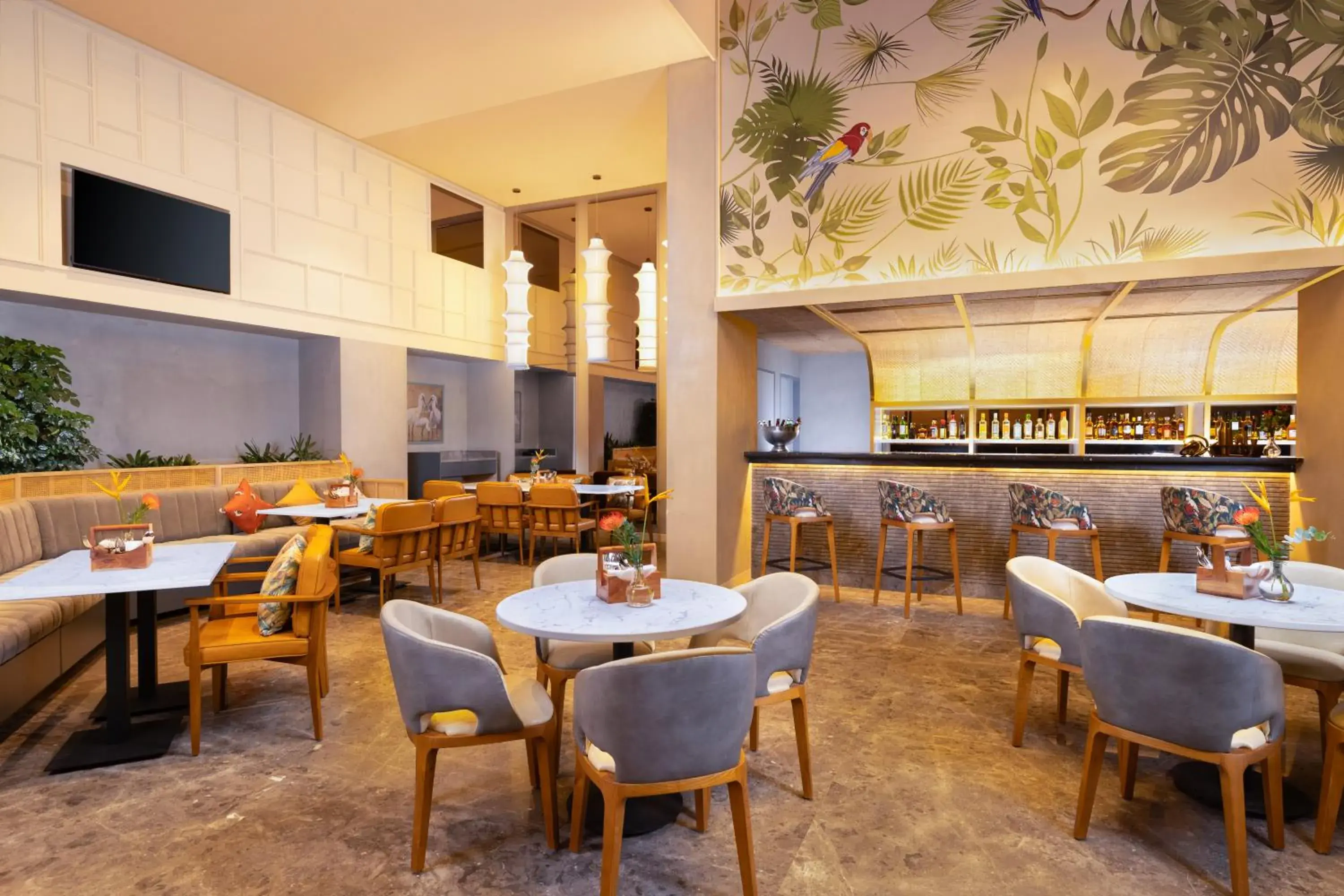 Lounge or bar in ibis Styles Mysuru Lounge or bar in ibis Styles Mysuru