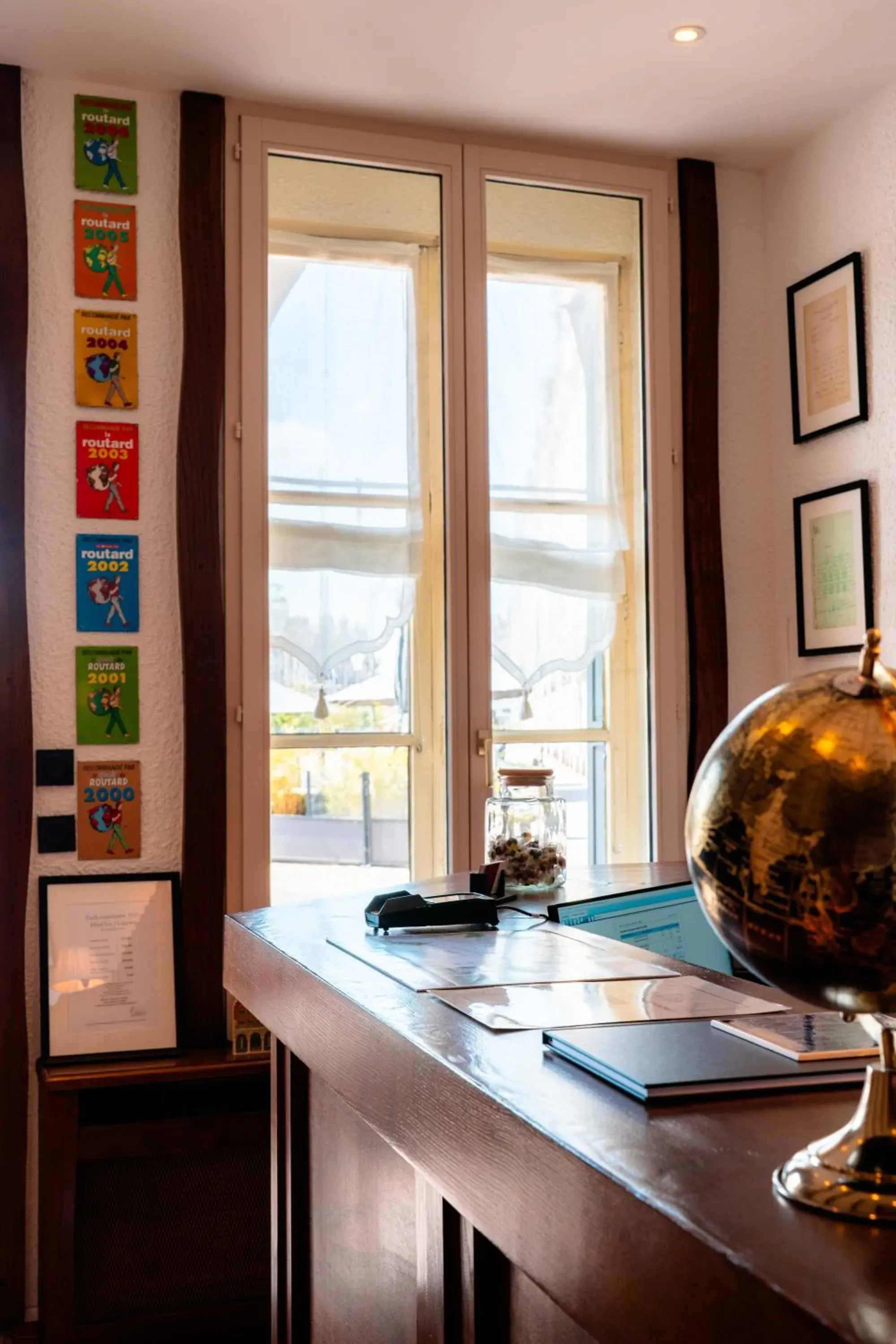 Lobby or reception in Hôtel Les Trois Luppars Lobby or reception in Hôtel Les Trois Luppars