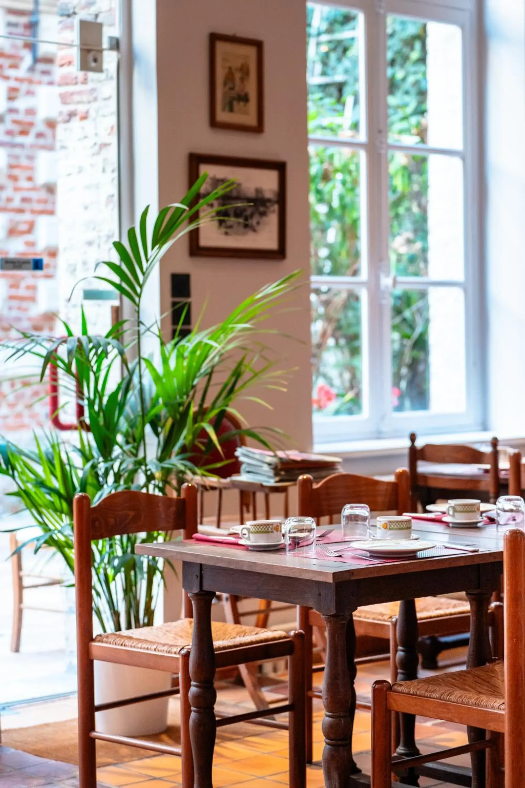 Breakfast in Hôtel Les Trois Luppars Breakfast in Hôtel Les Trois Luppars