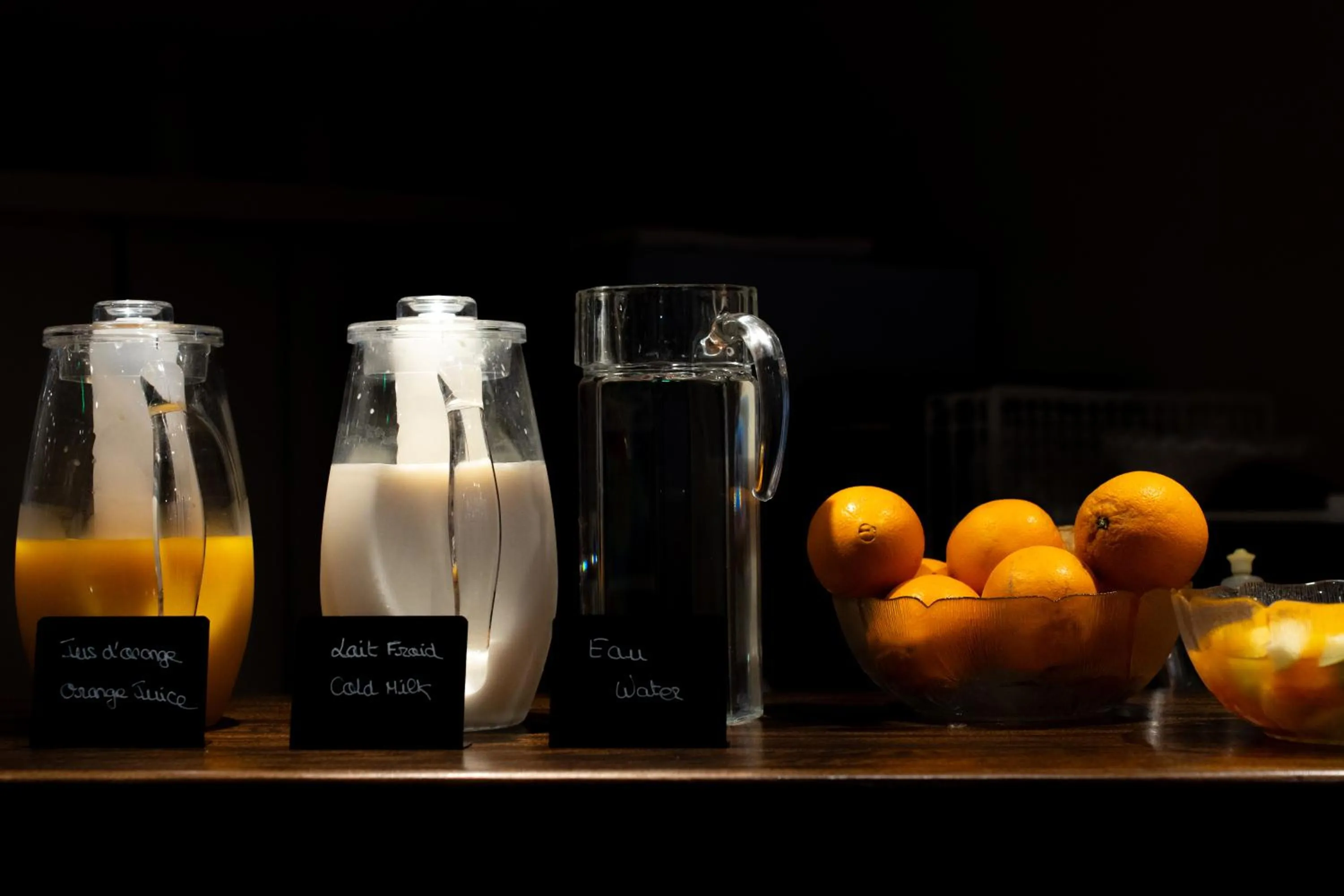 Breakfast in Hôtel Les Trois Luppars