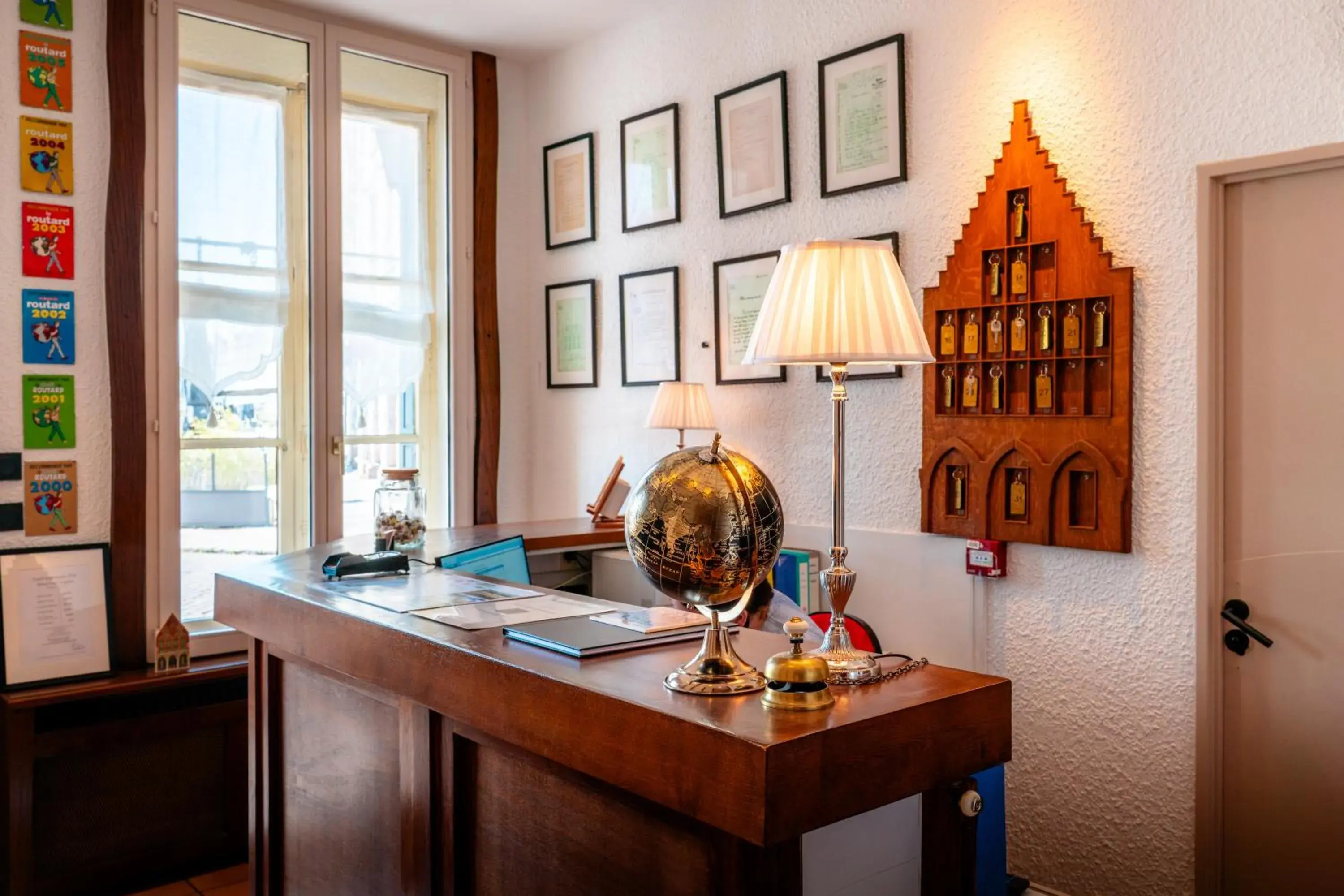 Lobby or reception in Hôtel Les Trois Luppars Lobby or reception in Hôtel Les Trois Luppars