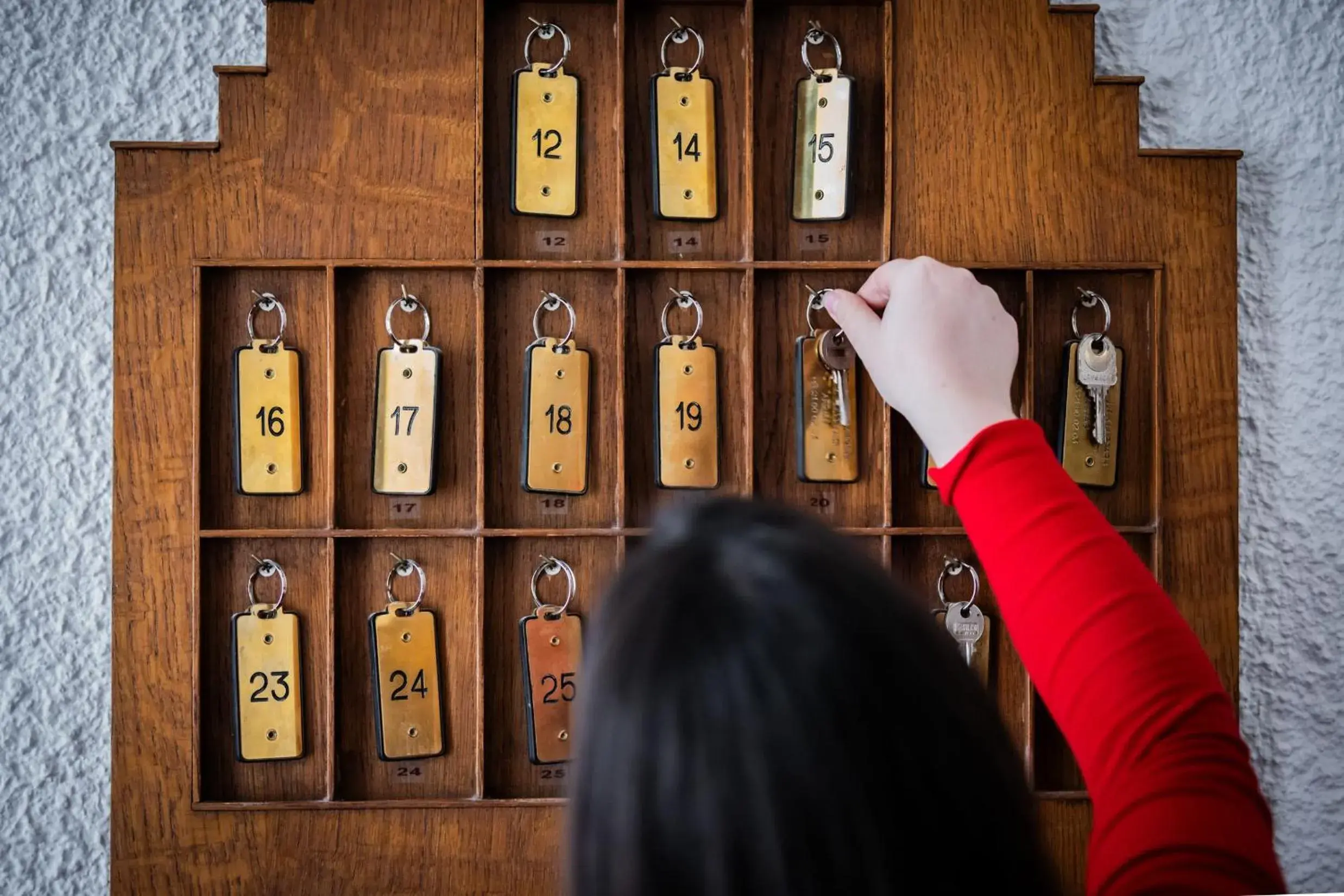 Lobby or reception in Hôtel Les Trois Luppars Lobby or reception in Hôtel Les Trois Luppars