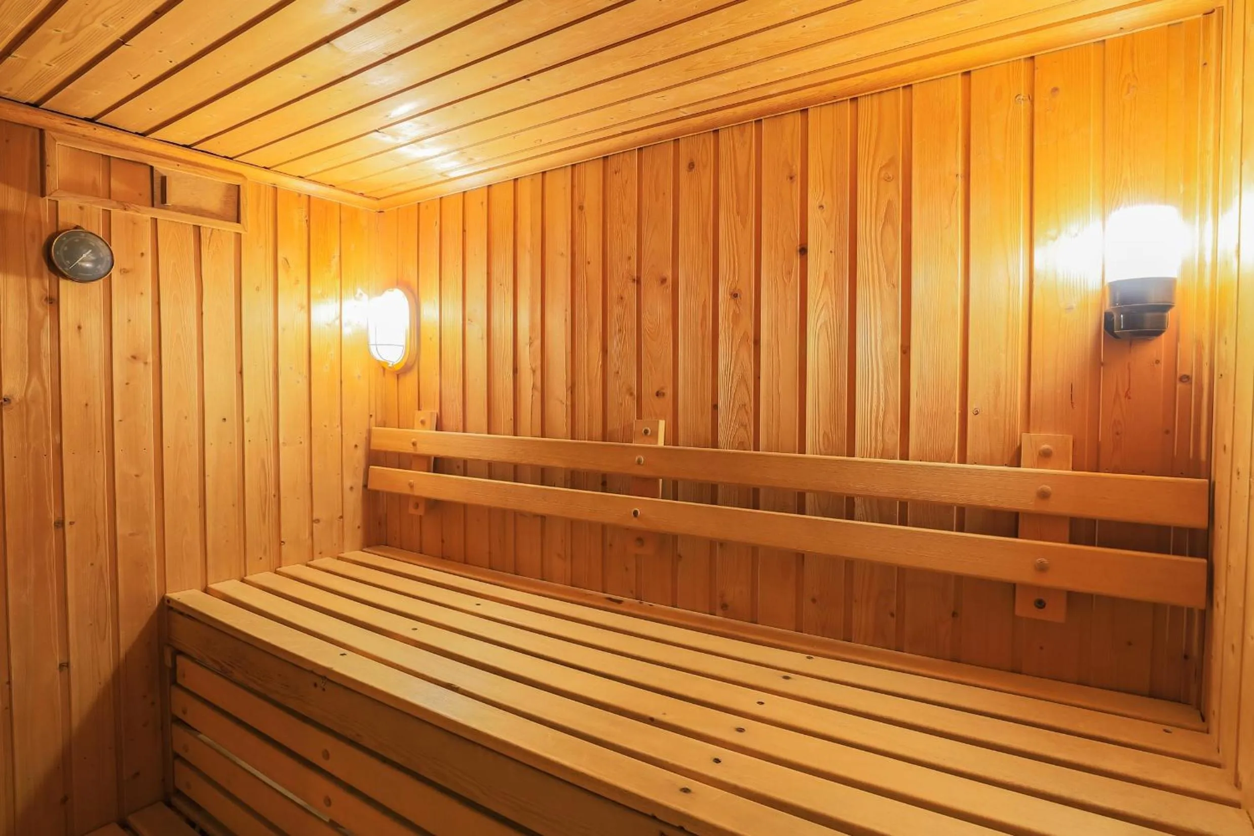 Sauna in Hôtel Les Trois Luppars