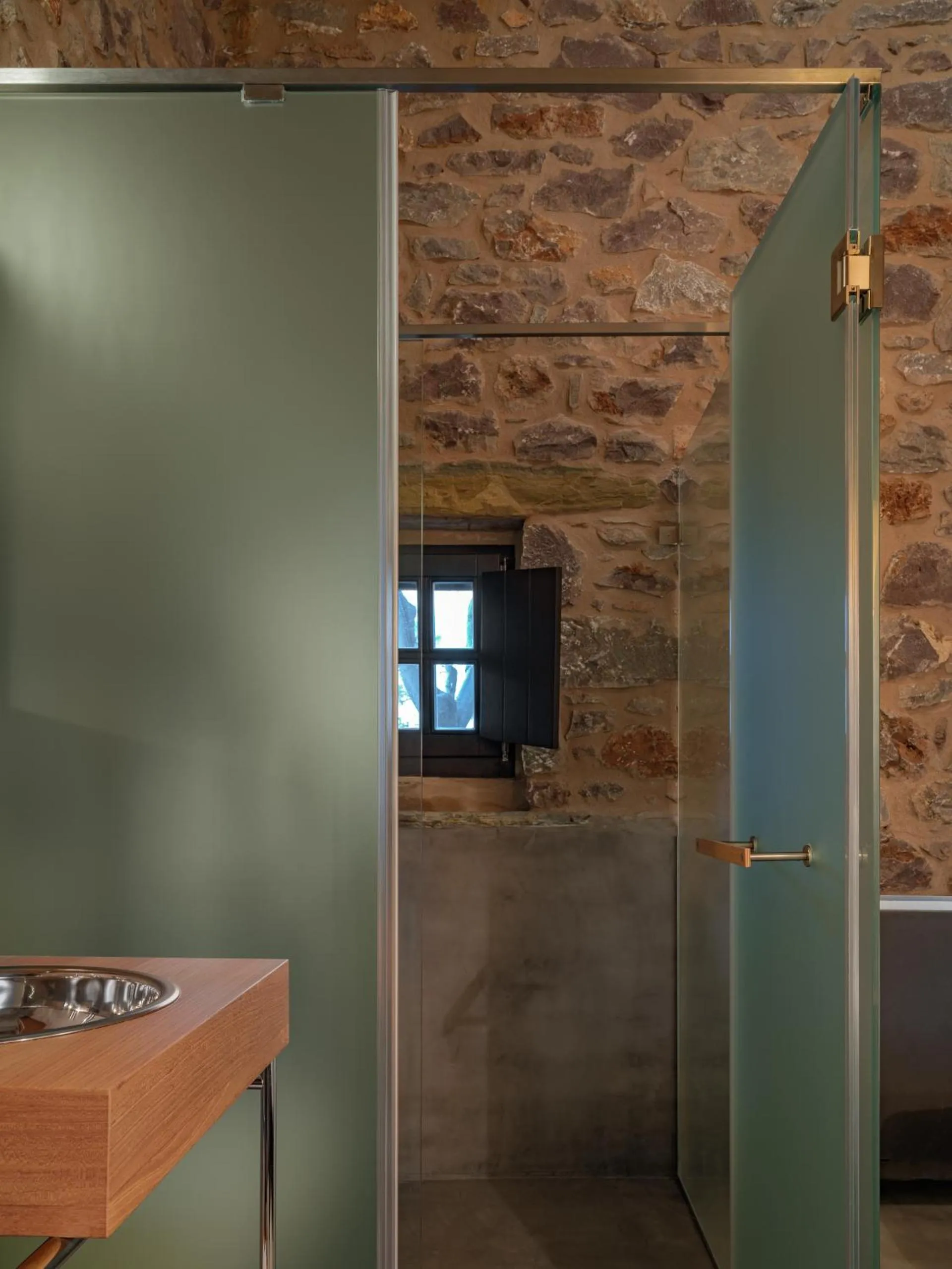 Bathroom in Tainaron Blue Retreat