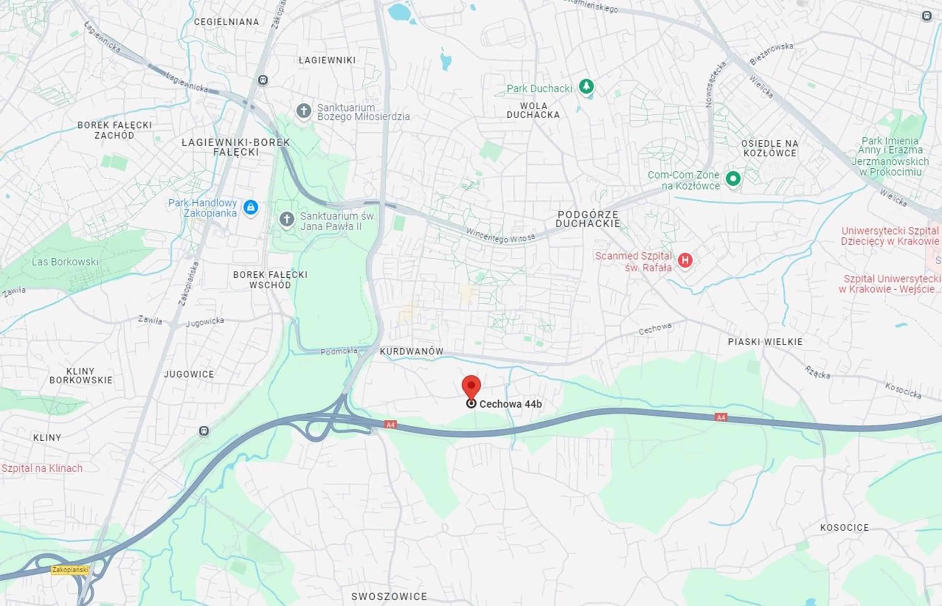 Location in Krakstop apartamenty