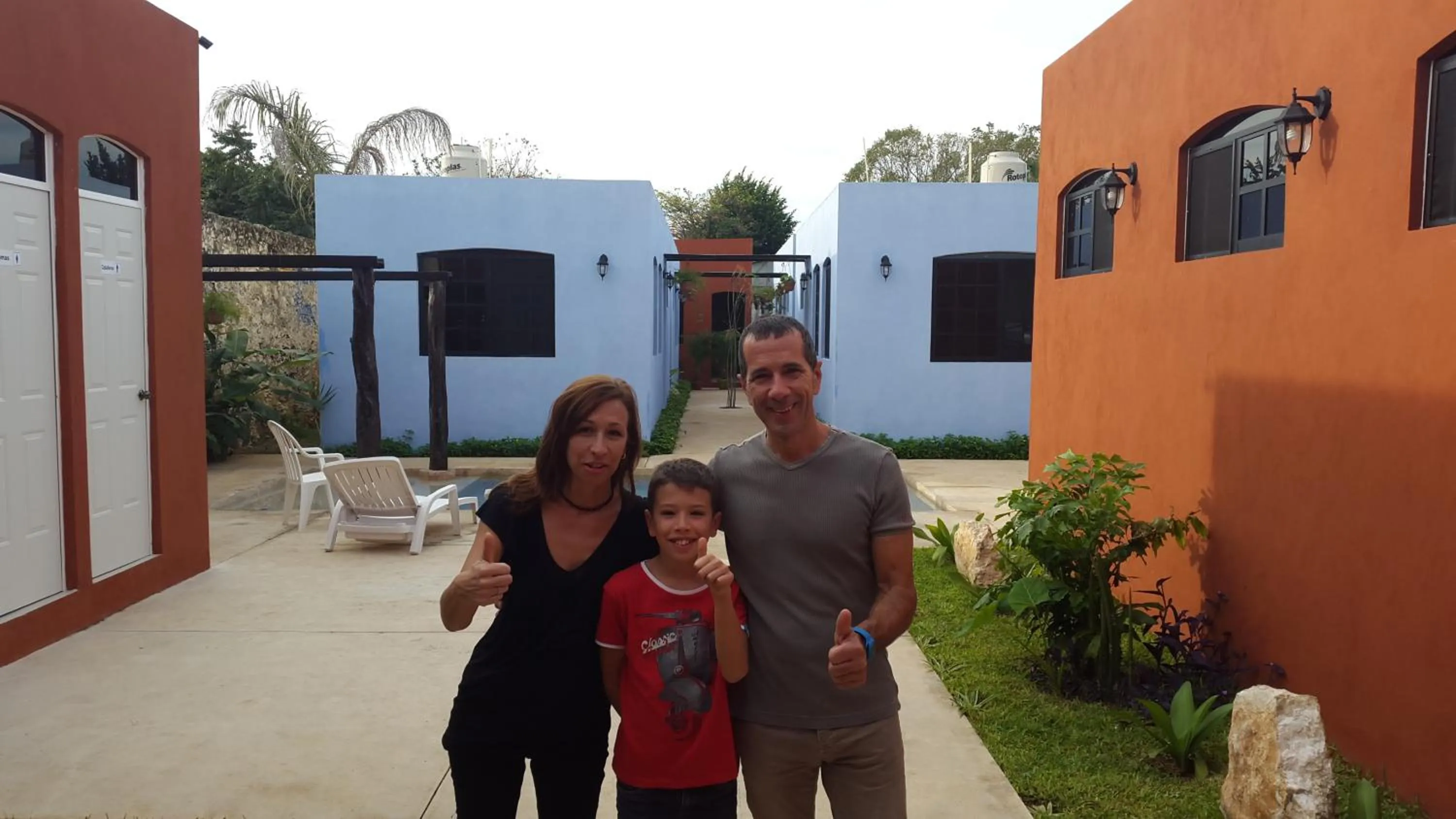 Patio in Hostal La Ermita