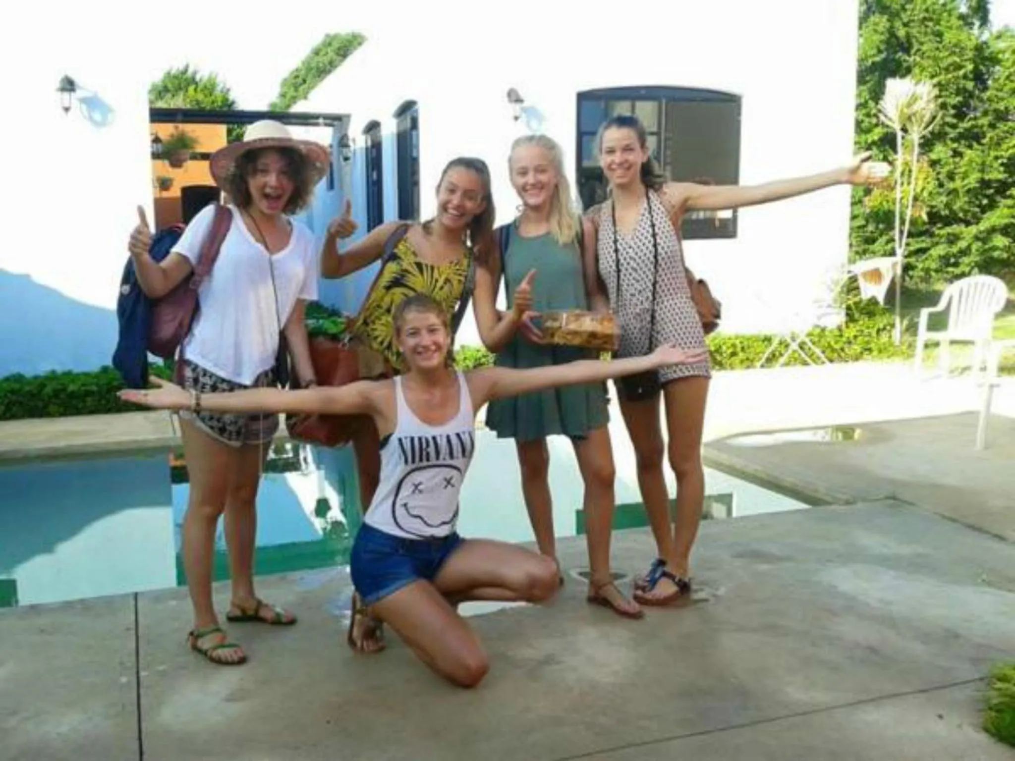 Garden in Hostal La Ermita