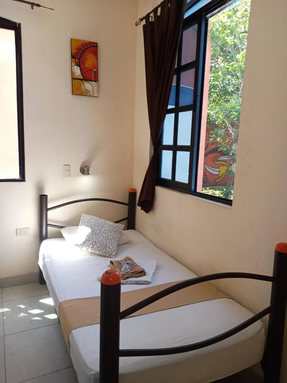 Bed in Hostal La Ermita