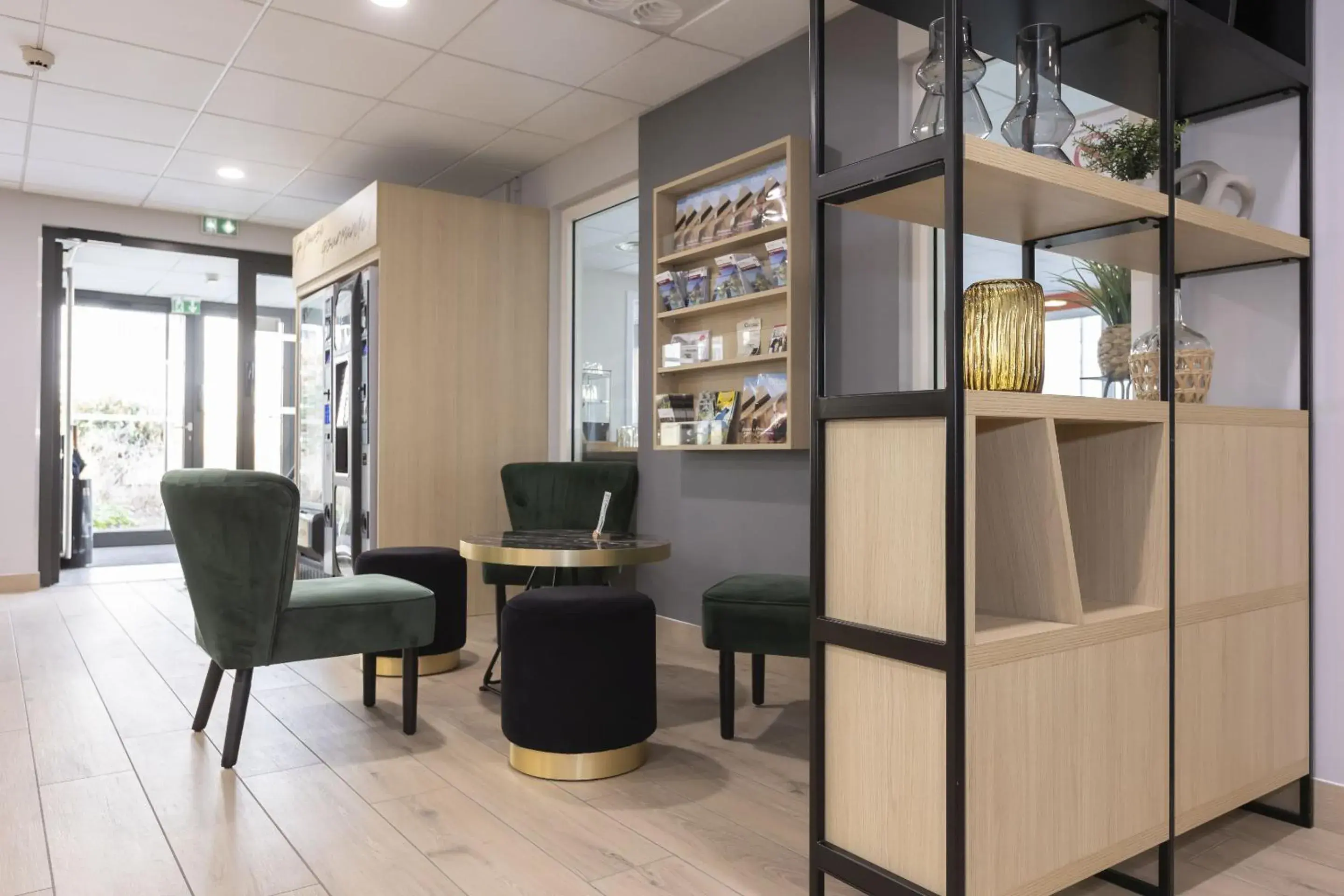 Lobby or reception in Appart Hotel Odalys City Colmar La Rose d'Argent Lobby or reception in Appart Hotel Odalys City Colmar La Rose d'Argent