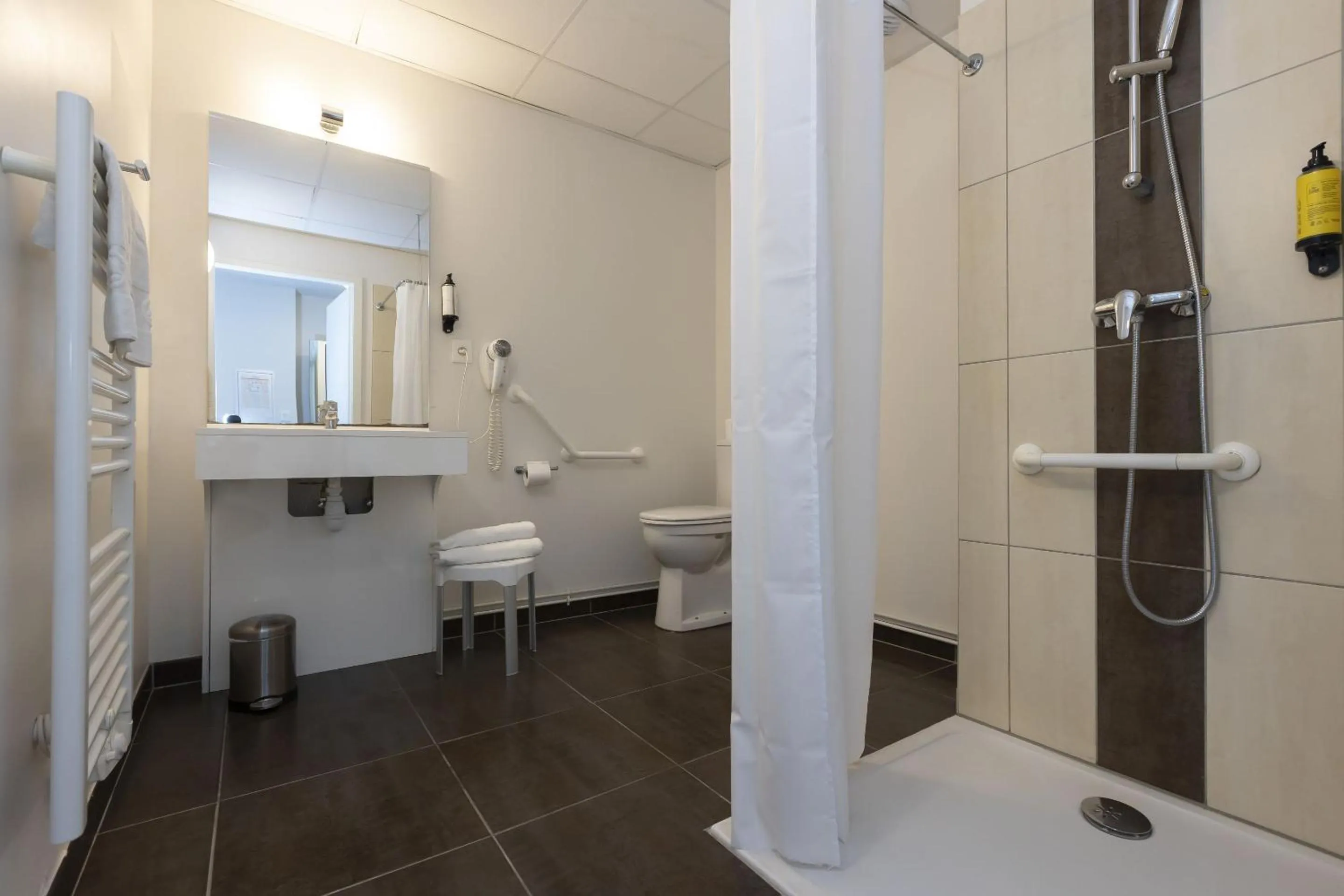 Bathroom in Appart Hotel Odalys City Colmar La Rose d'Argent