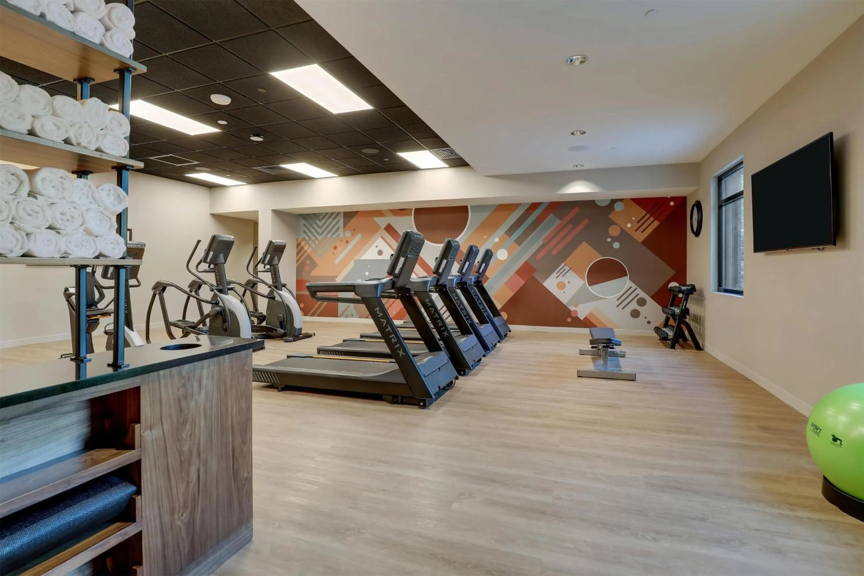 Fitness centre/facilities in Drury Plaza Hotel North Charleston