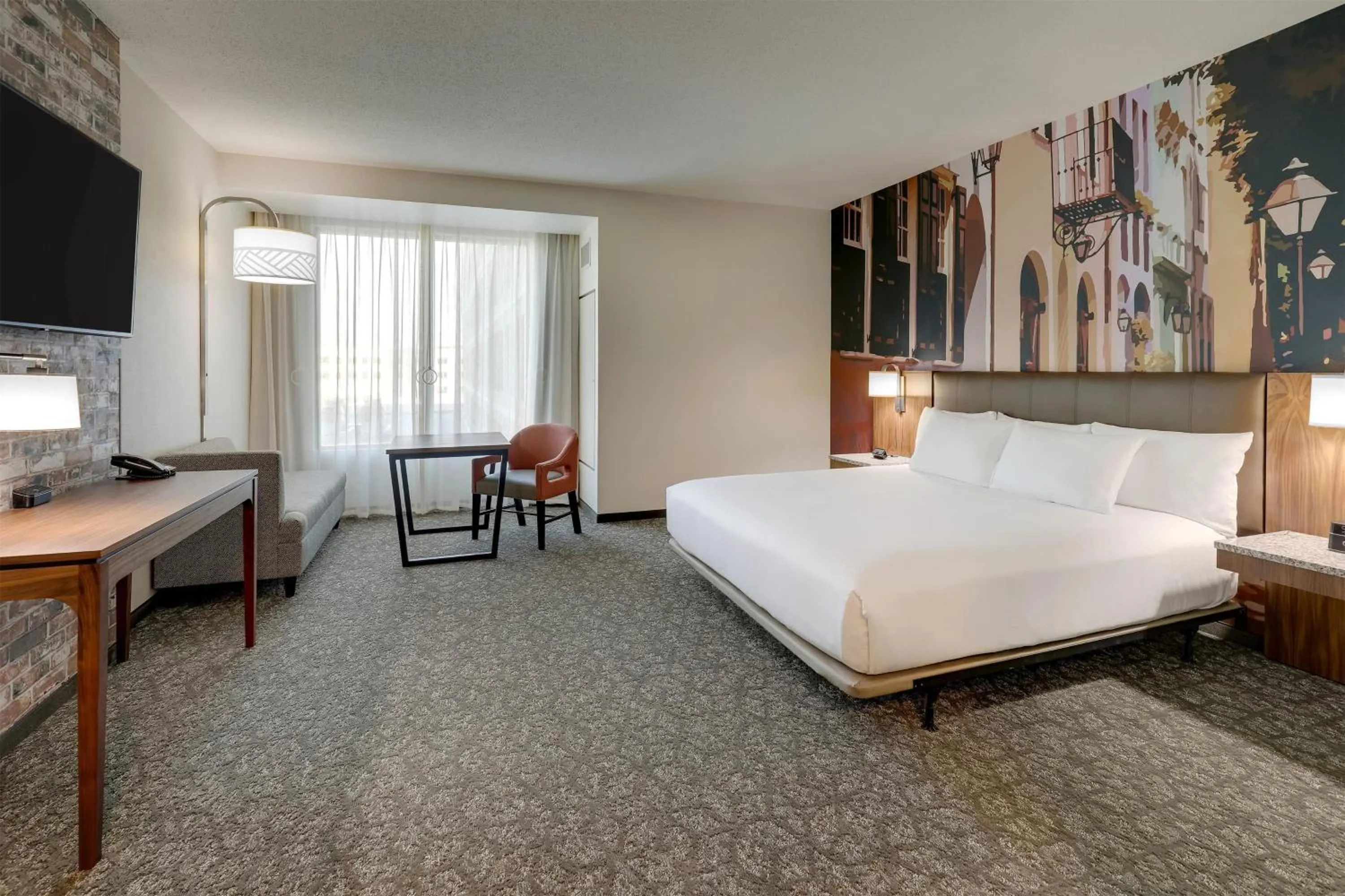 Bedroom, Bed in Drury Plaza Hotel North Charleston