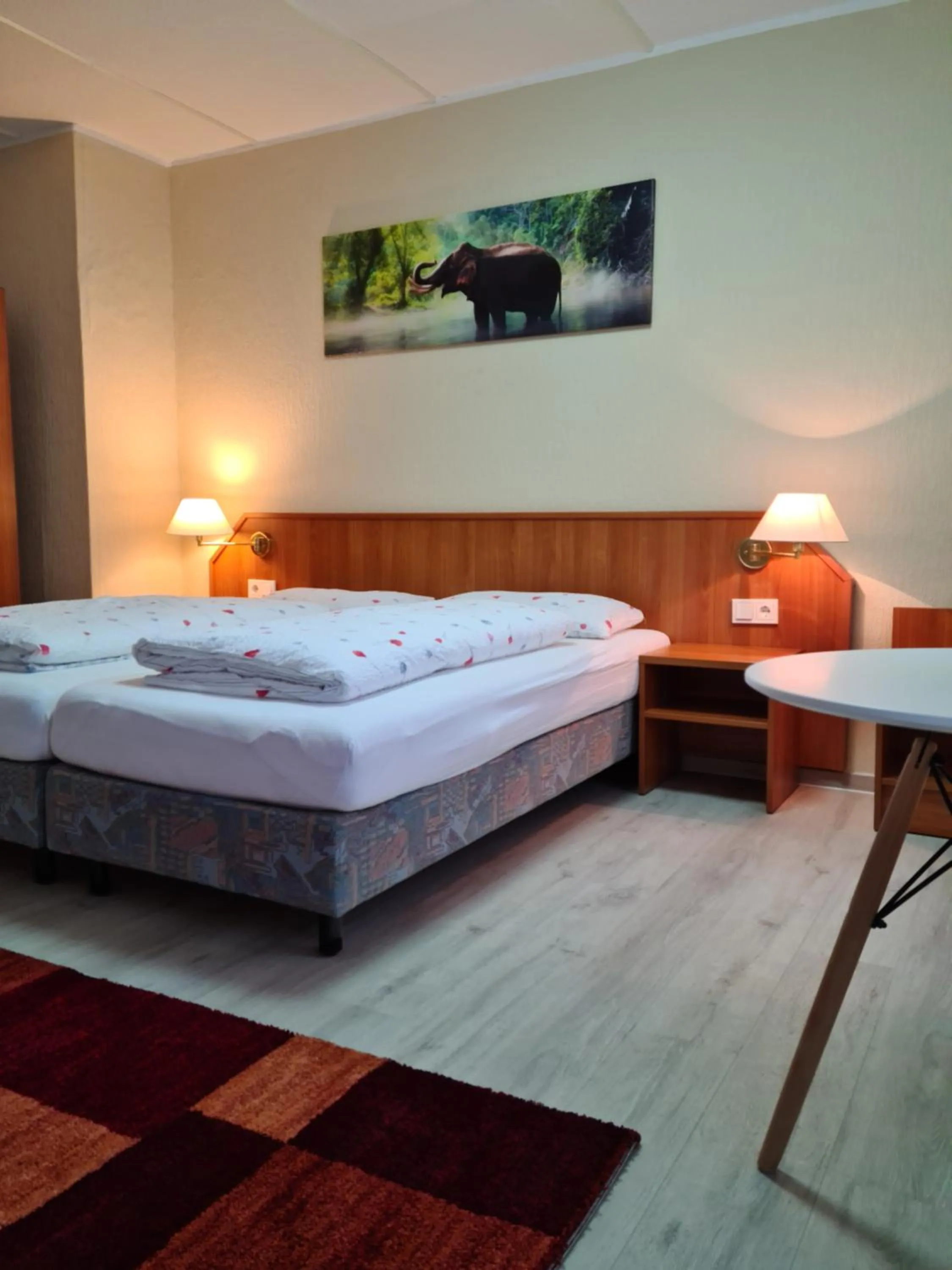 Bed in Pension Kreihe im Harz