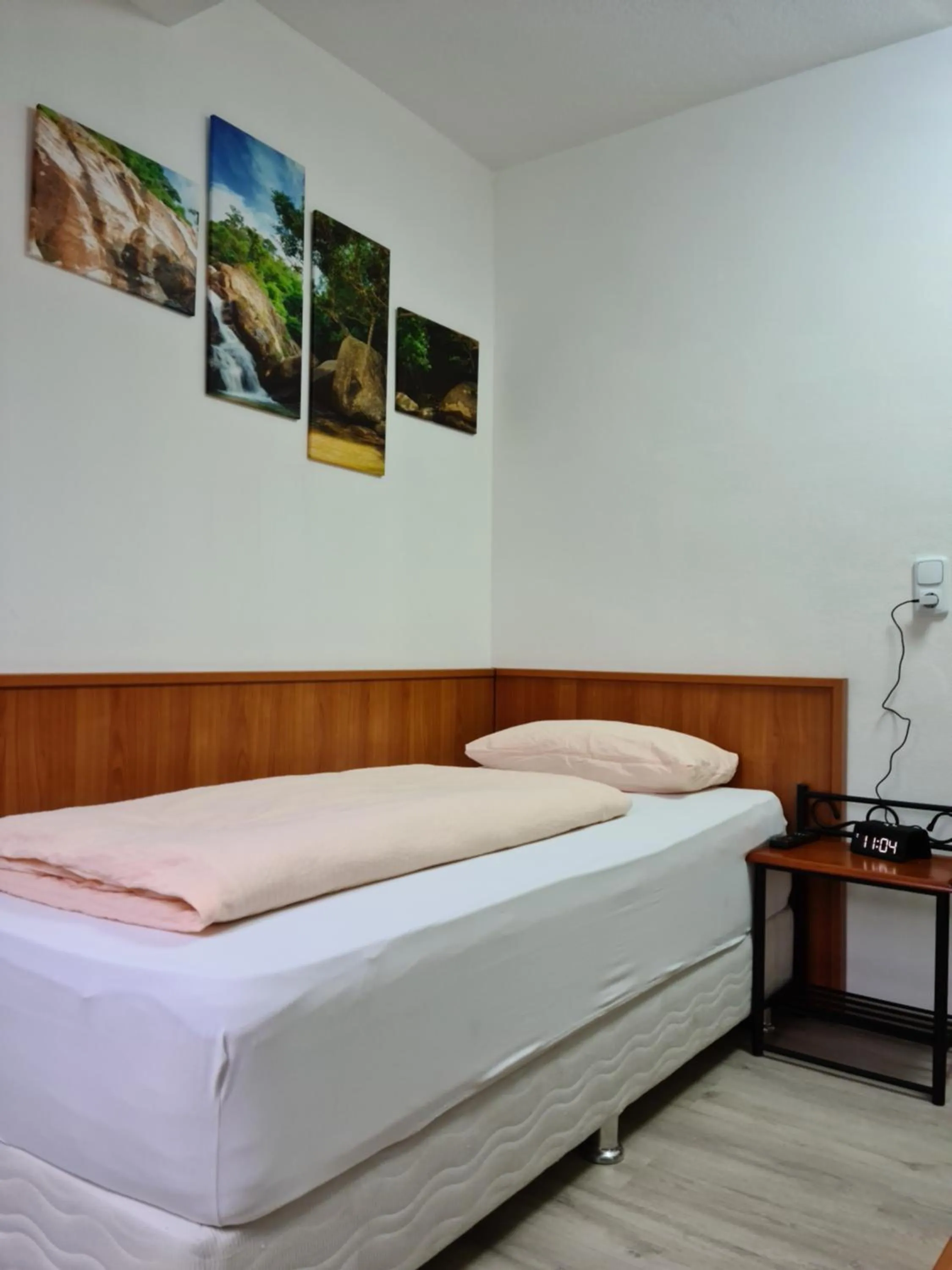 Bed in Pension Kreihe im Harz