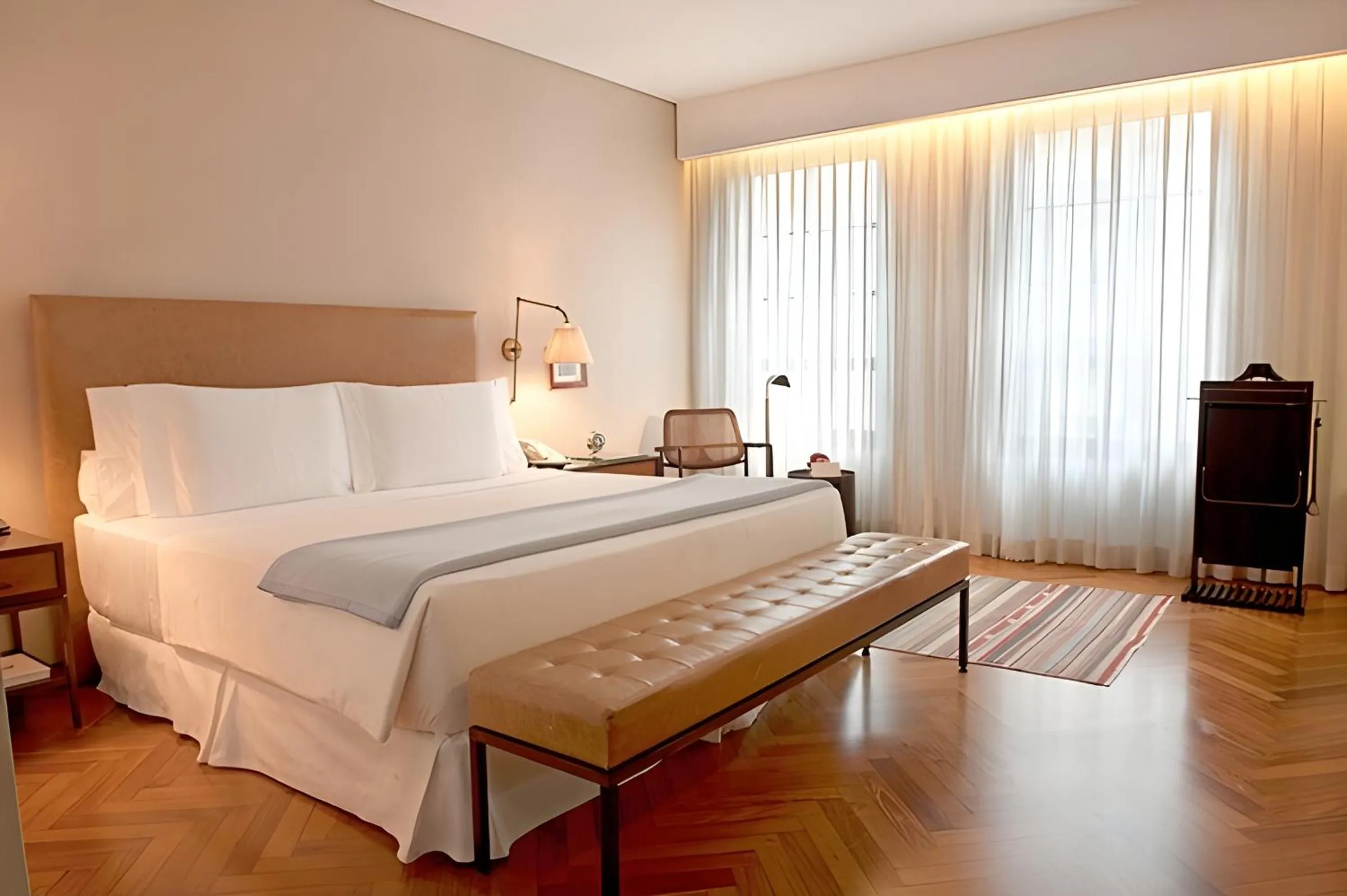 Bedroom, Bed in Hotel Fasano Sao Paulo