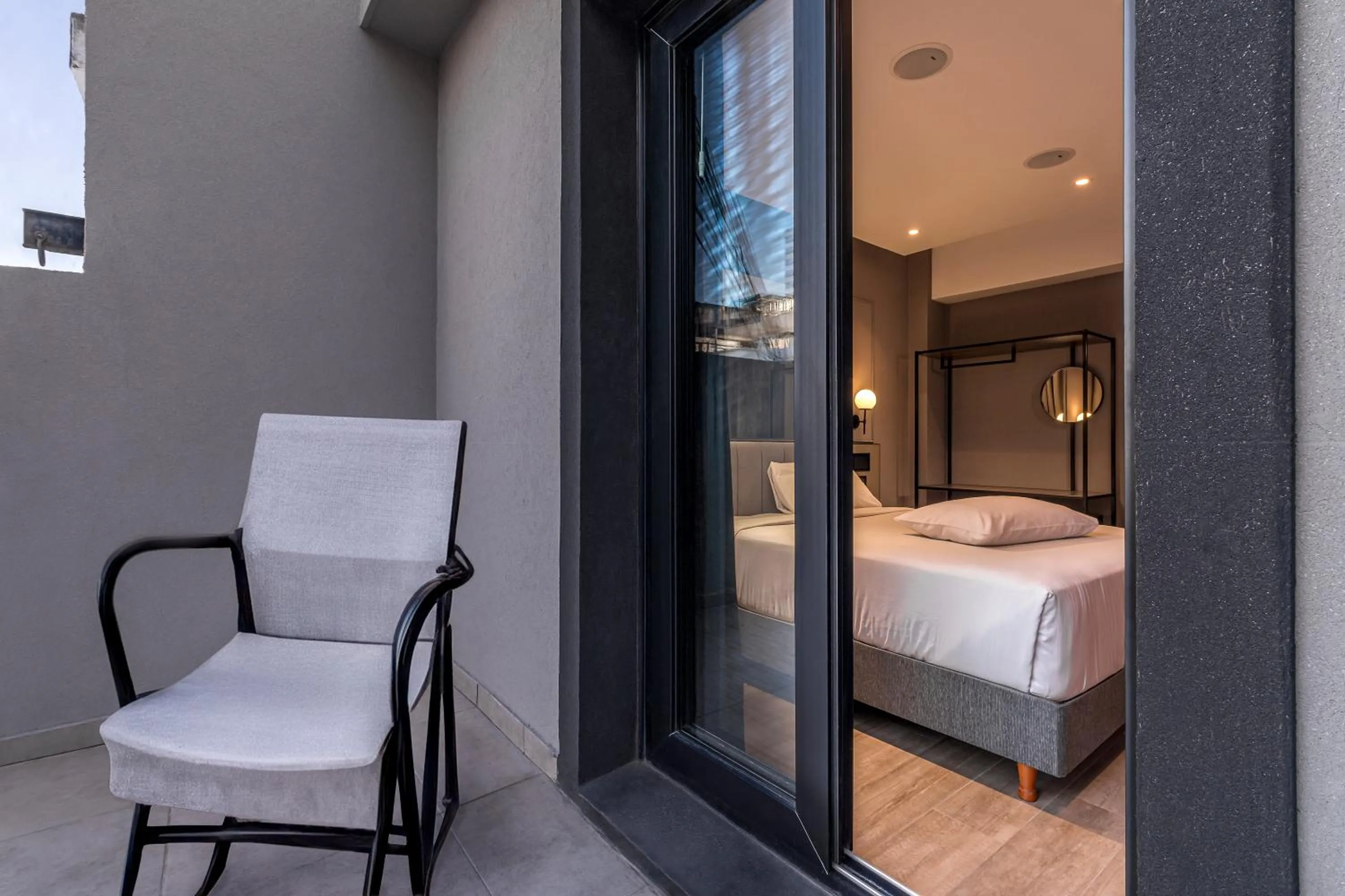 Balcony/Terrace, Bed in Up Laprida