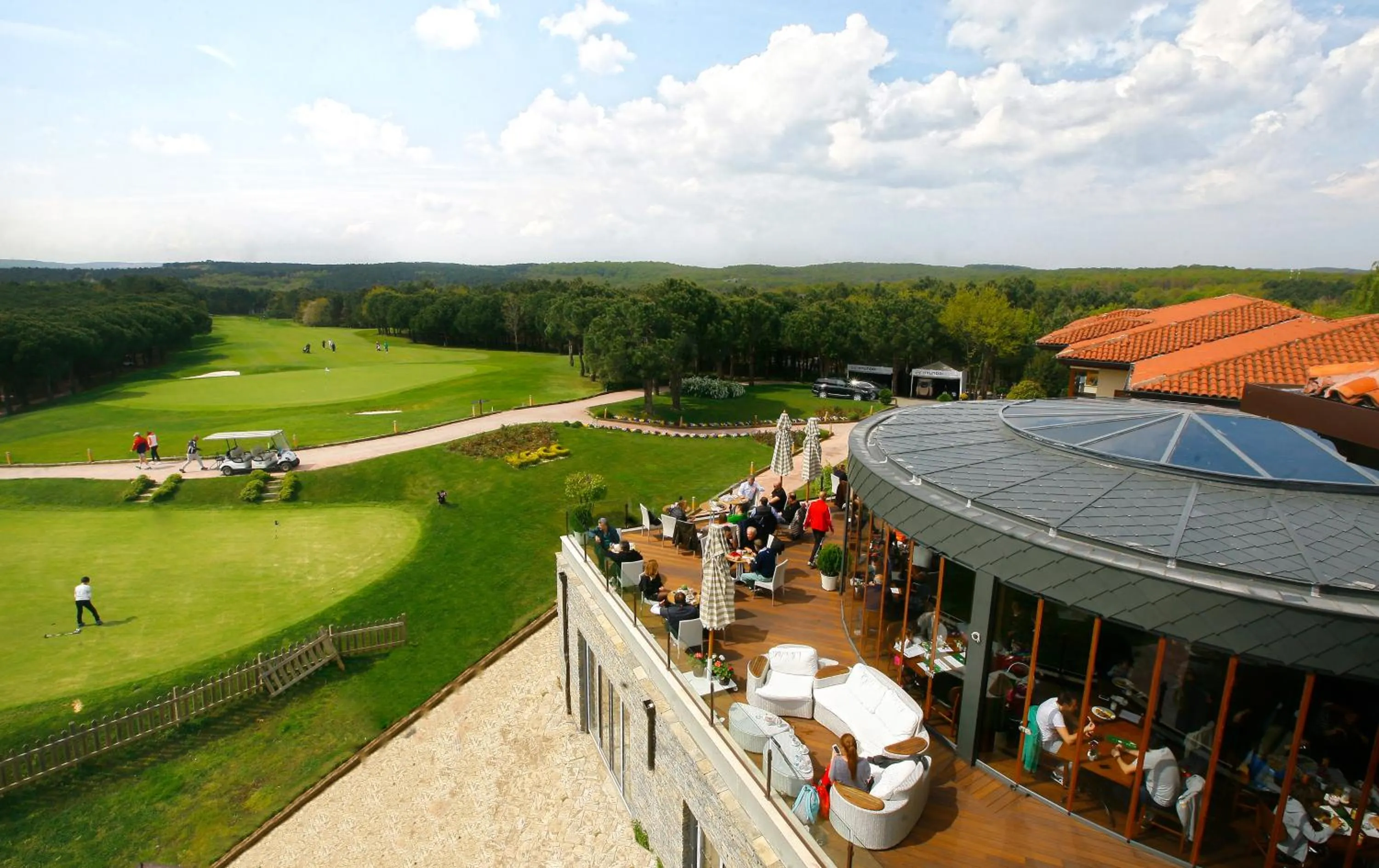 Patio in Kemer Country Hotel İstanbul