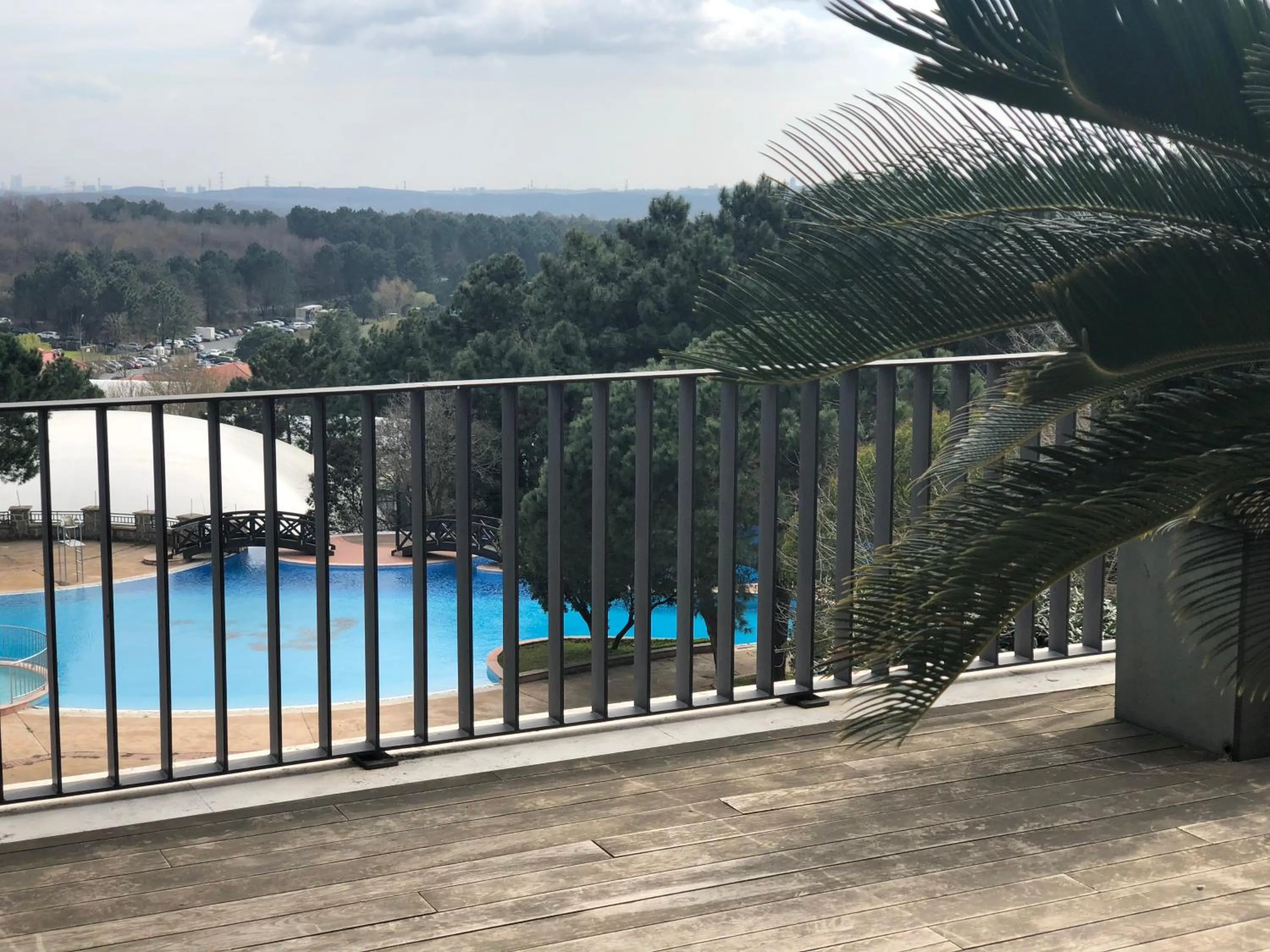 Pool view in Kemer Country Hotel İstanbul
