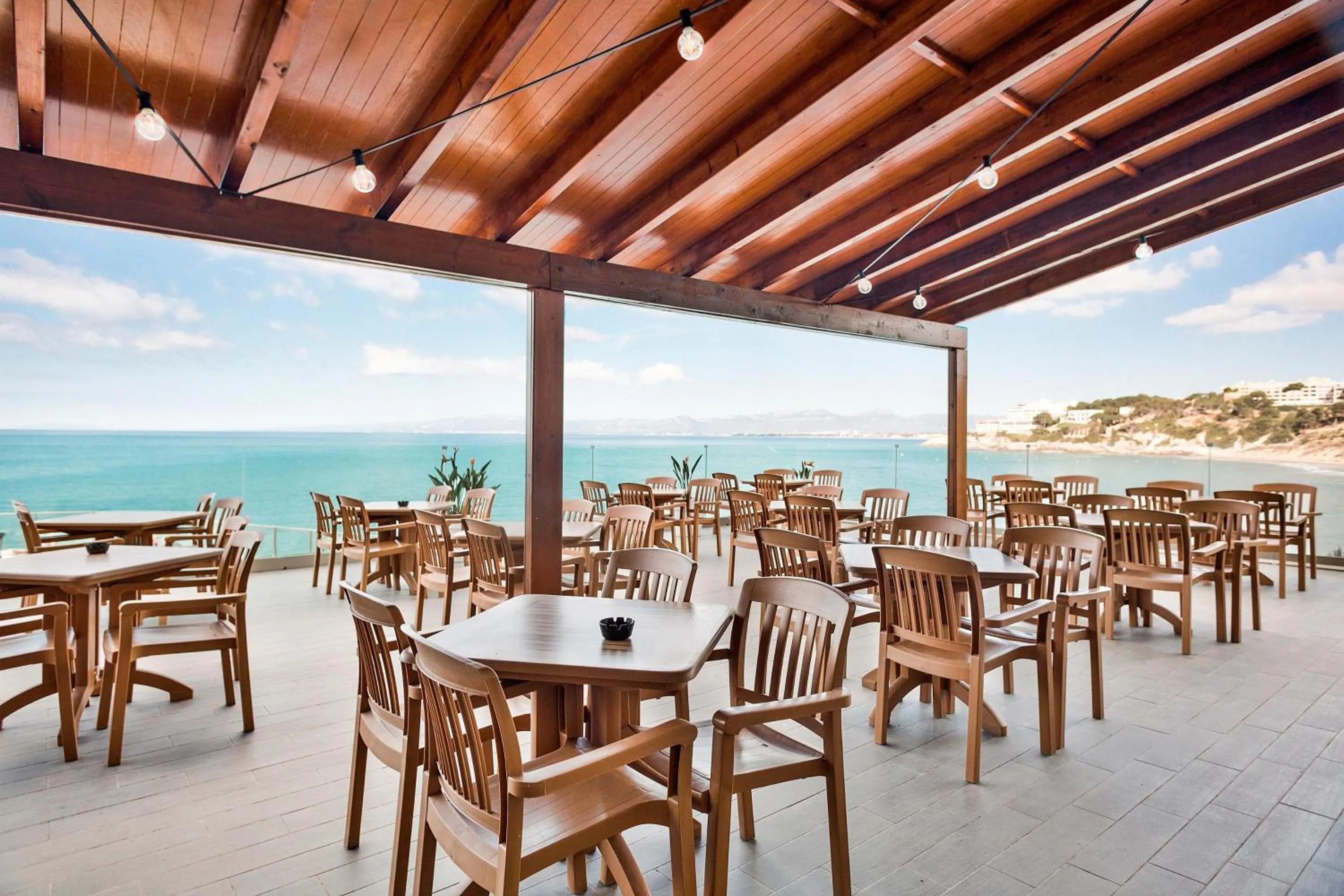Balcony/Terrace in Hotel Best Negresco