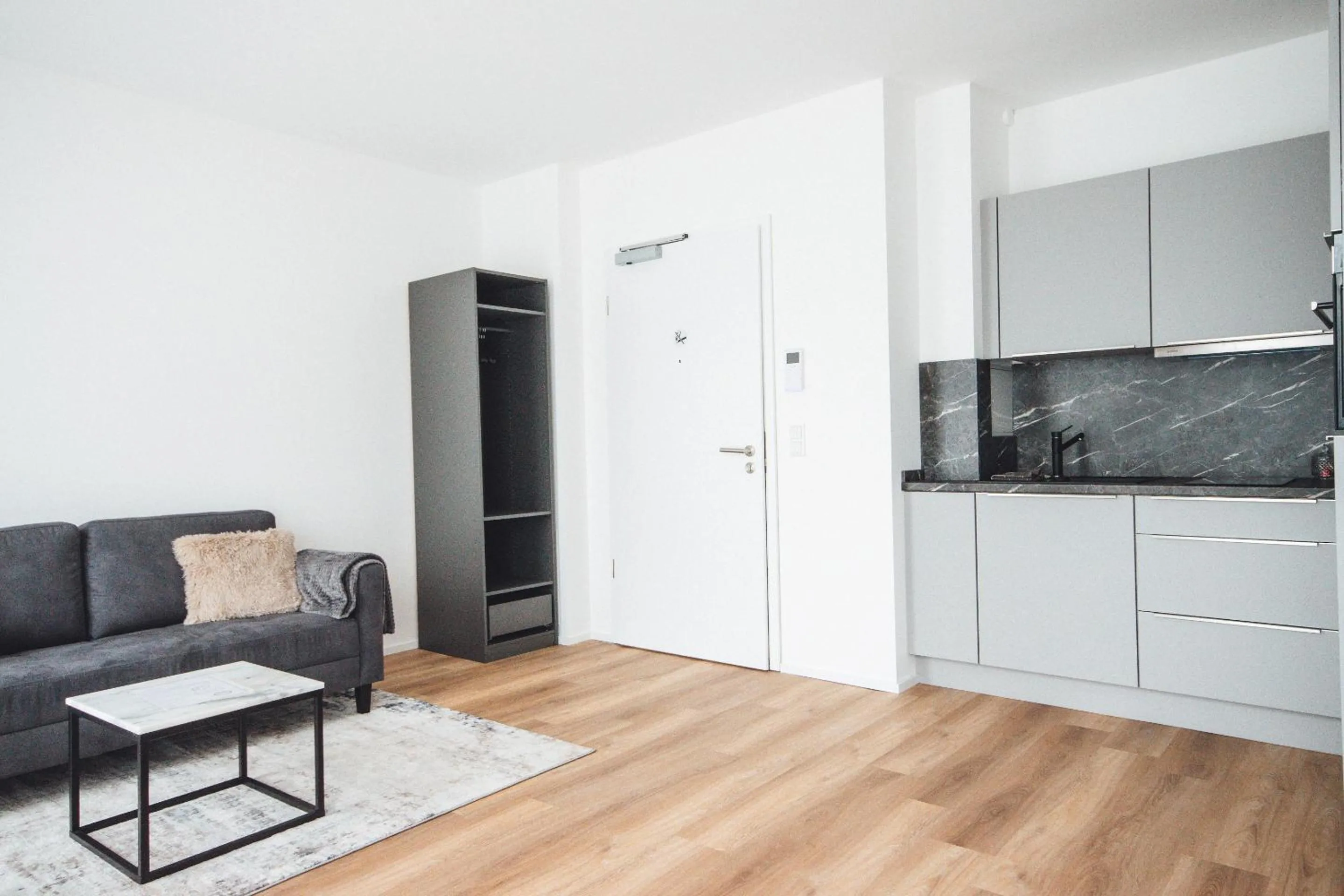 Lobby or reception in THE WOS Apartments