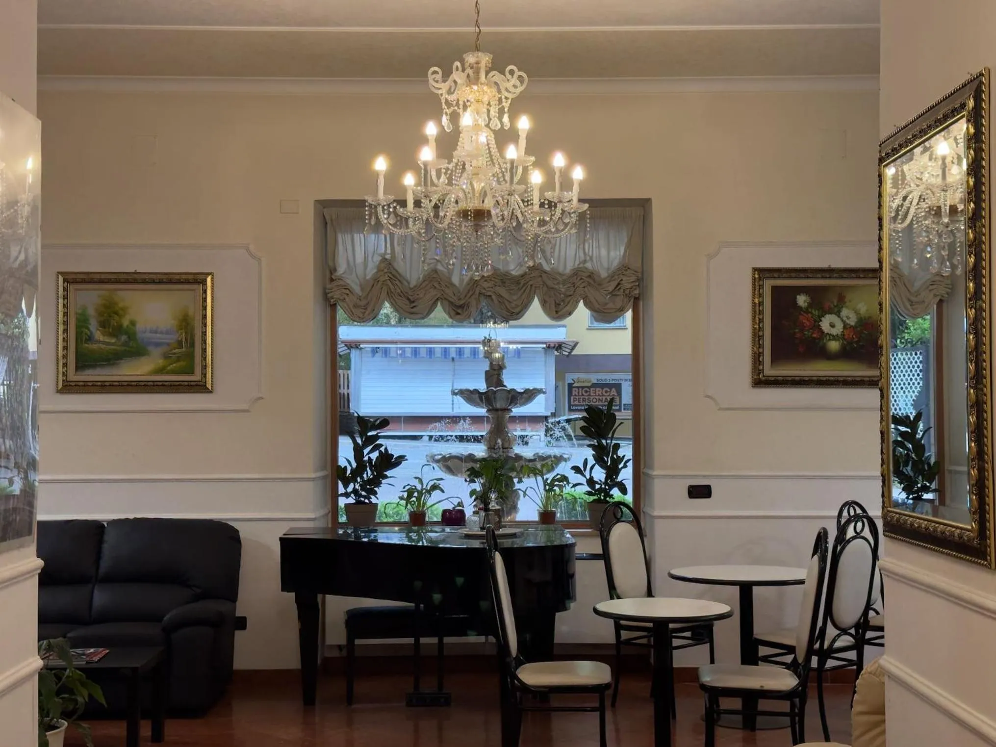 Living room in Hotel Villa Robinia