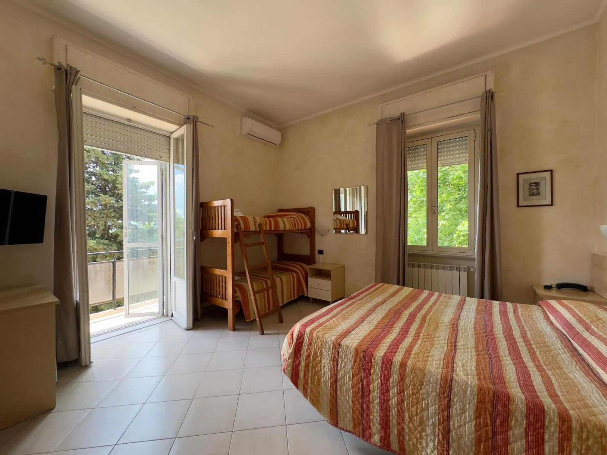 Bed in Hotel Villa Robinia