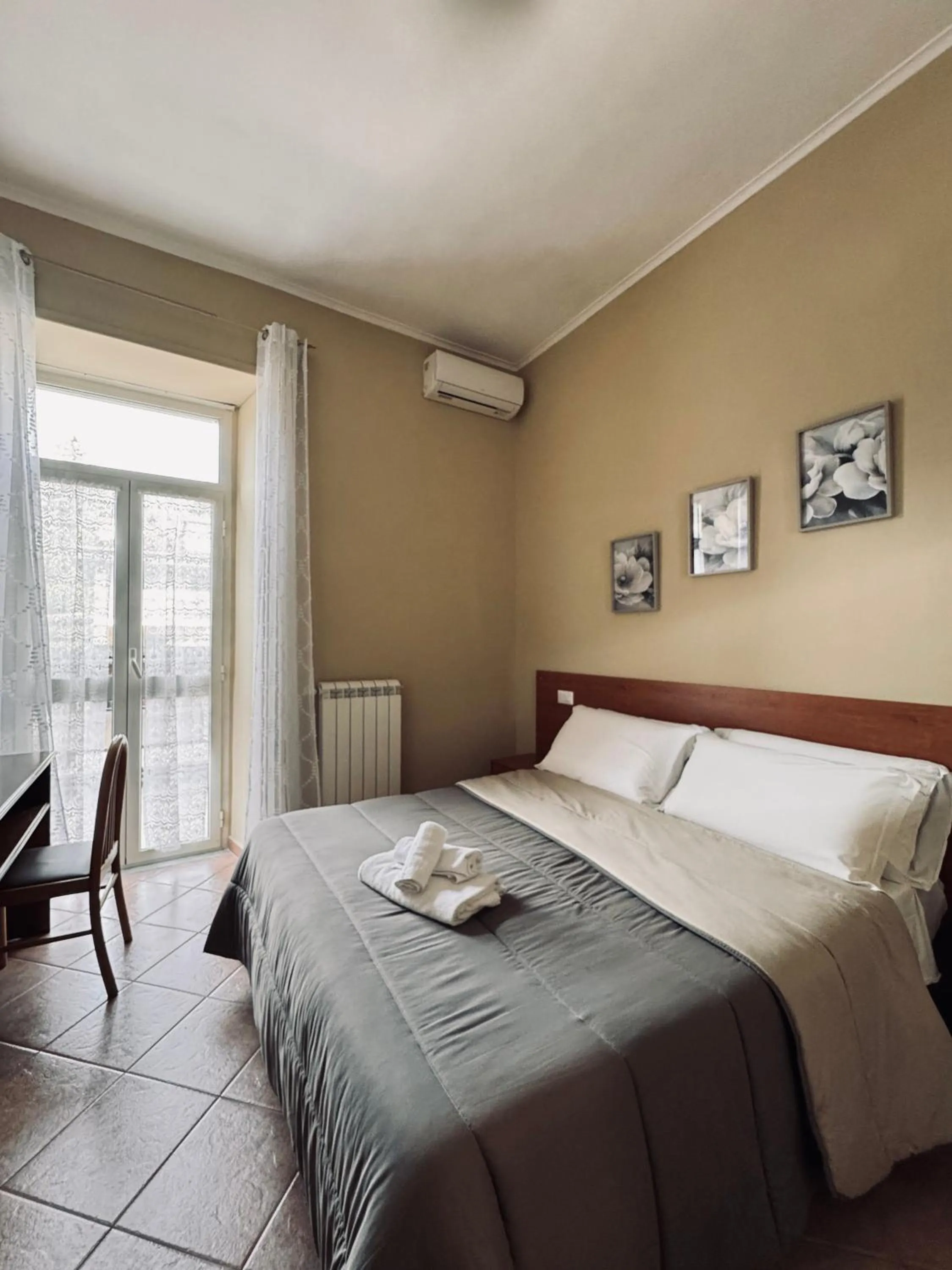 Bed in Hotel Villa Robinia