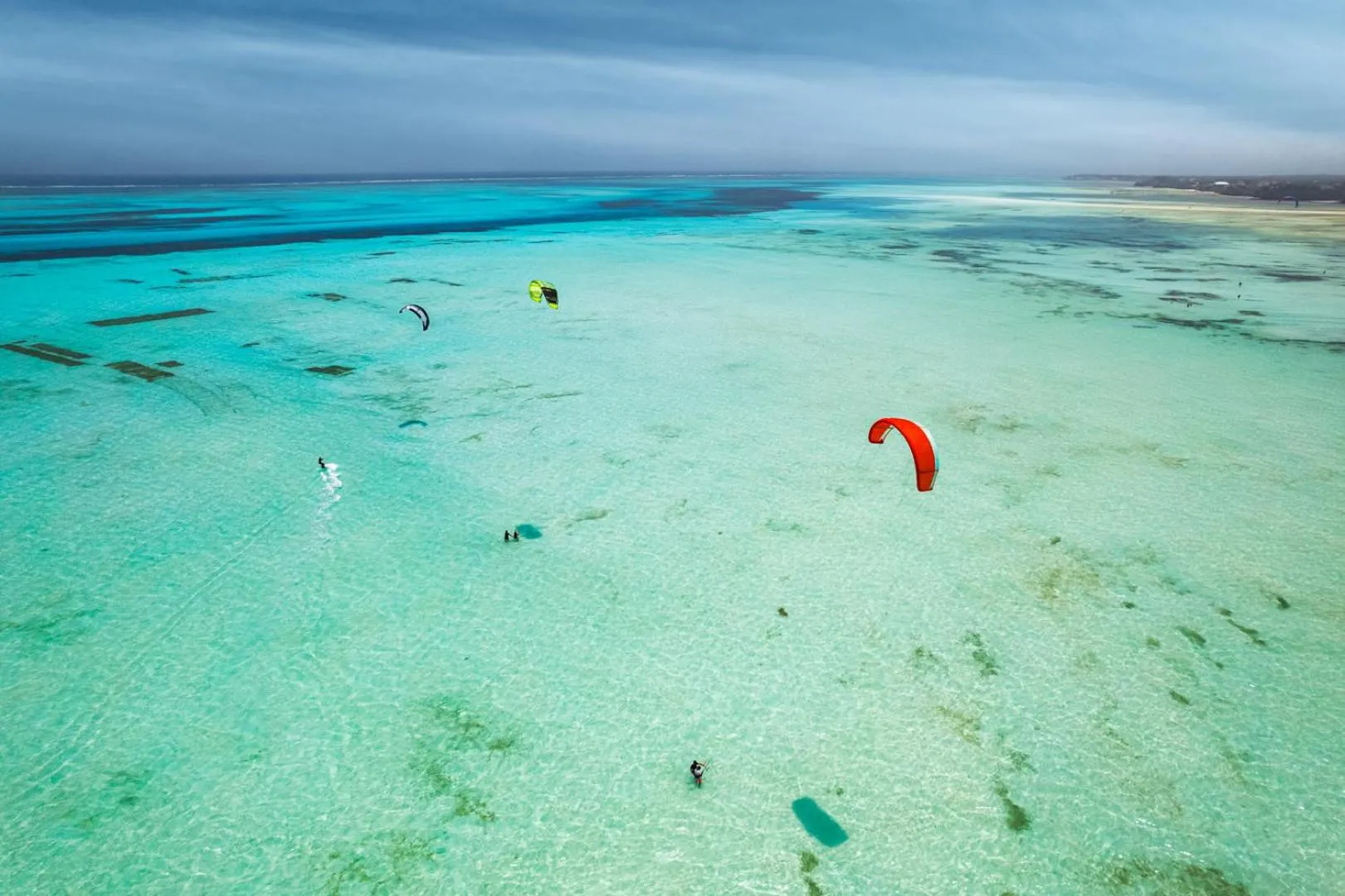 Beach in Kipepeo Lodge Zanzibar