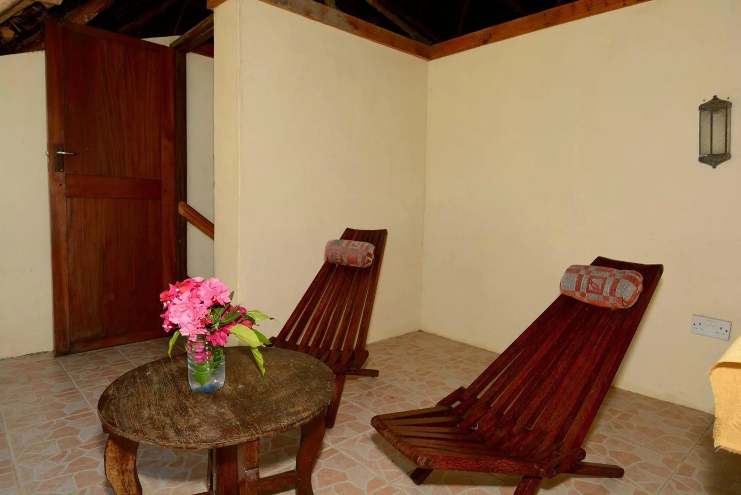 Balcony/Terrace in Kipepeo Lodge Zanzibar