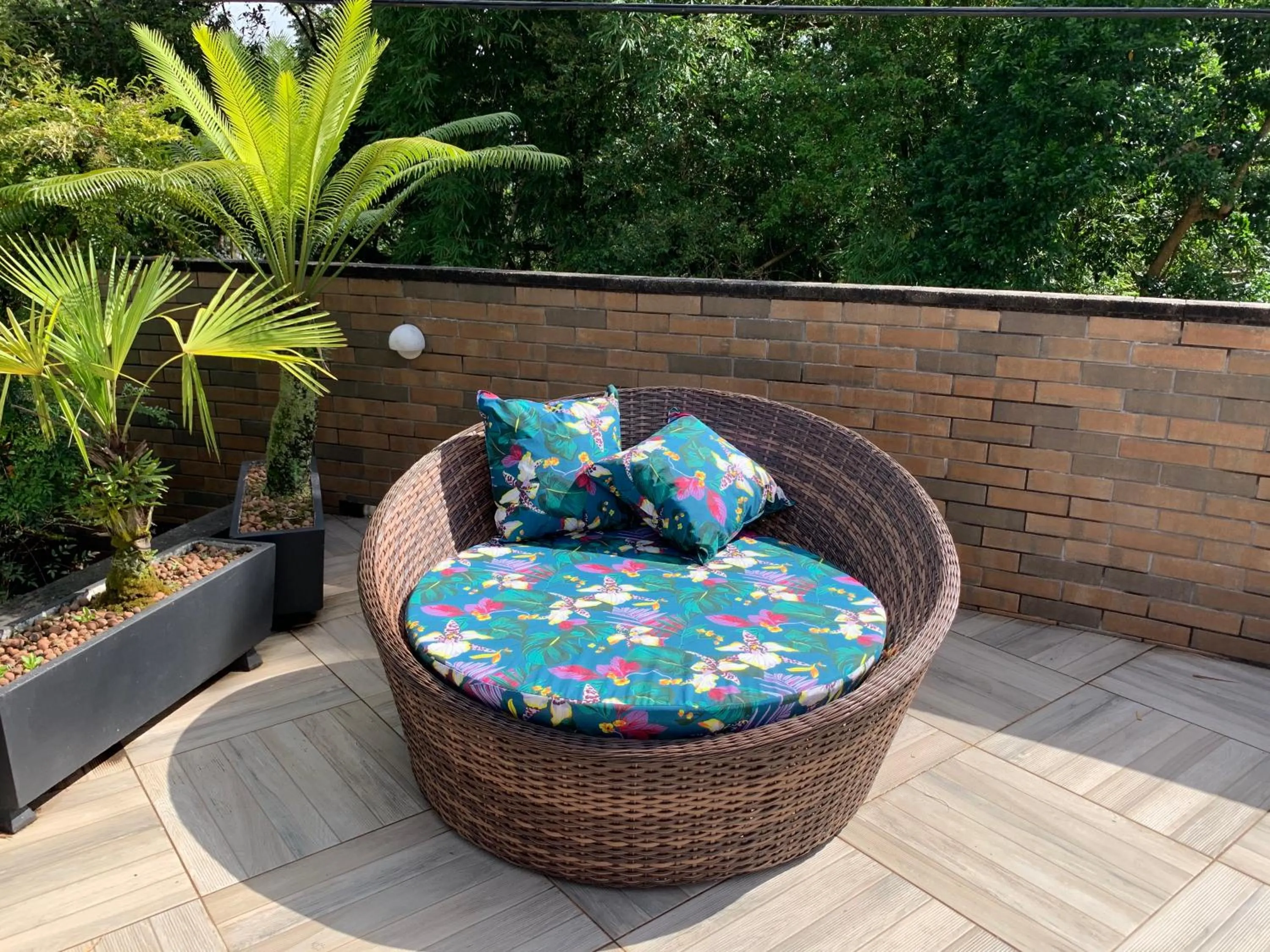 Patio in Casa Ideal para Férias em Florianópolis