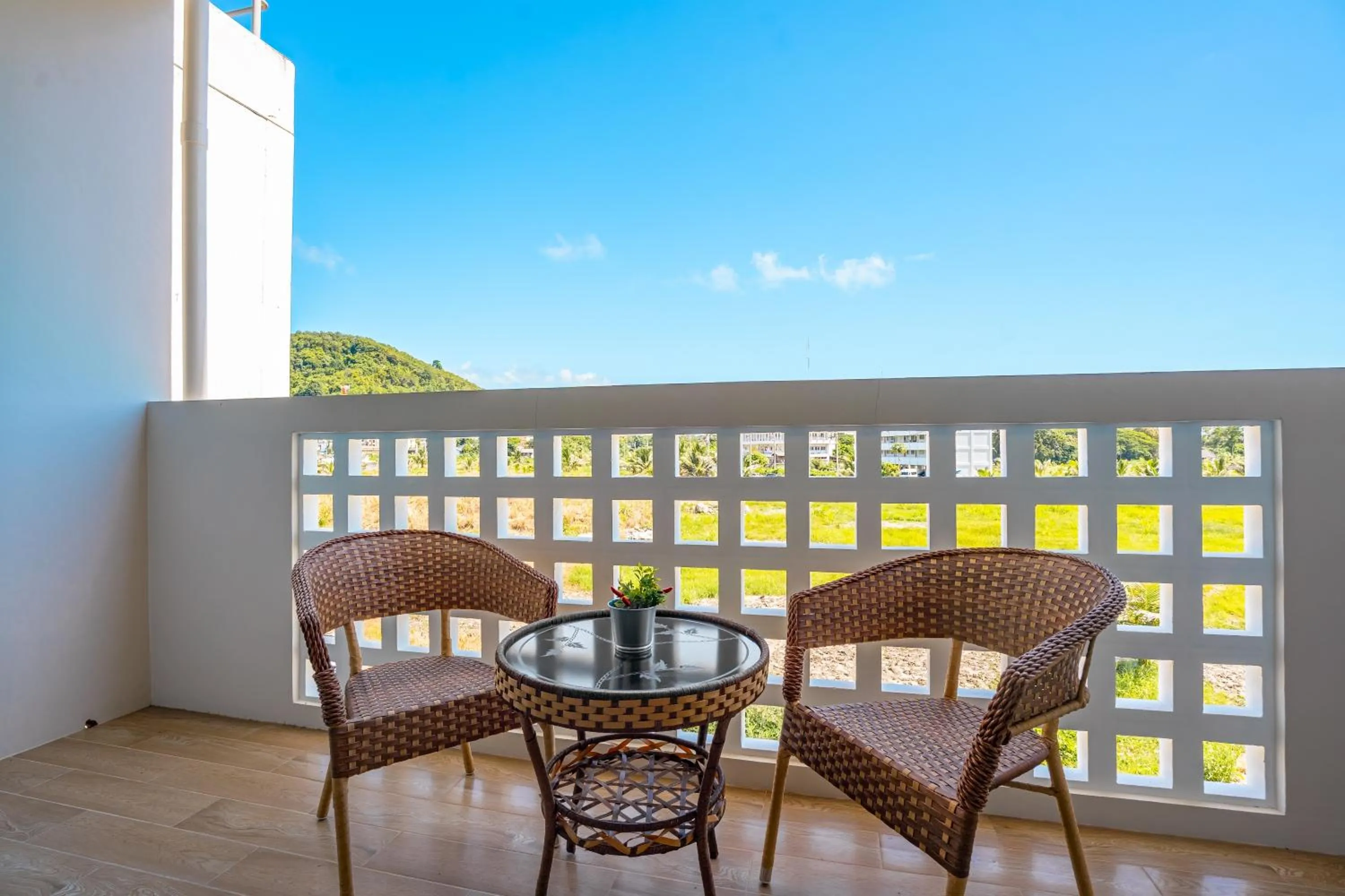 Balcony/Terrace in Mitsu Guesthouse