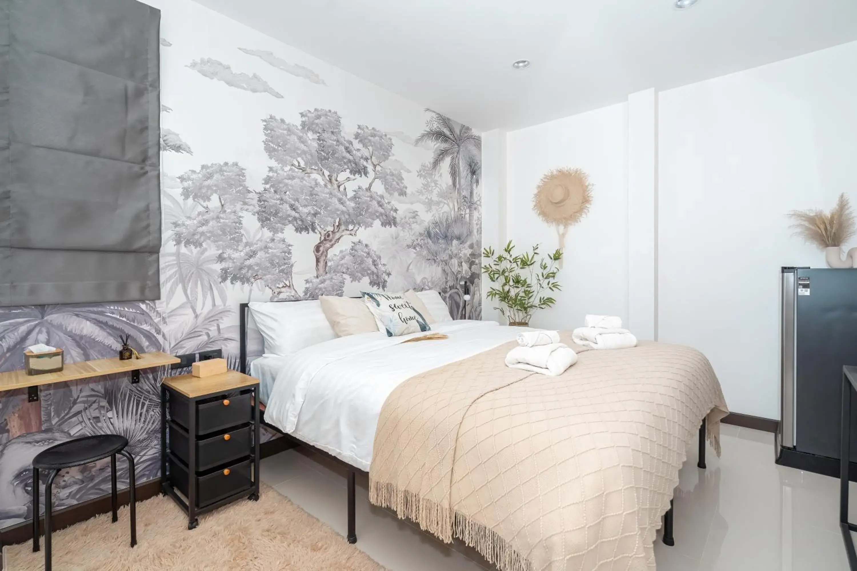 TV and multimedia, Bed in Mitsu Guesthouse TV and multimedia, Bed in Mitsu Guesthouse