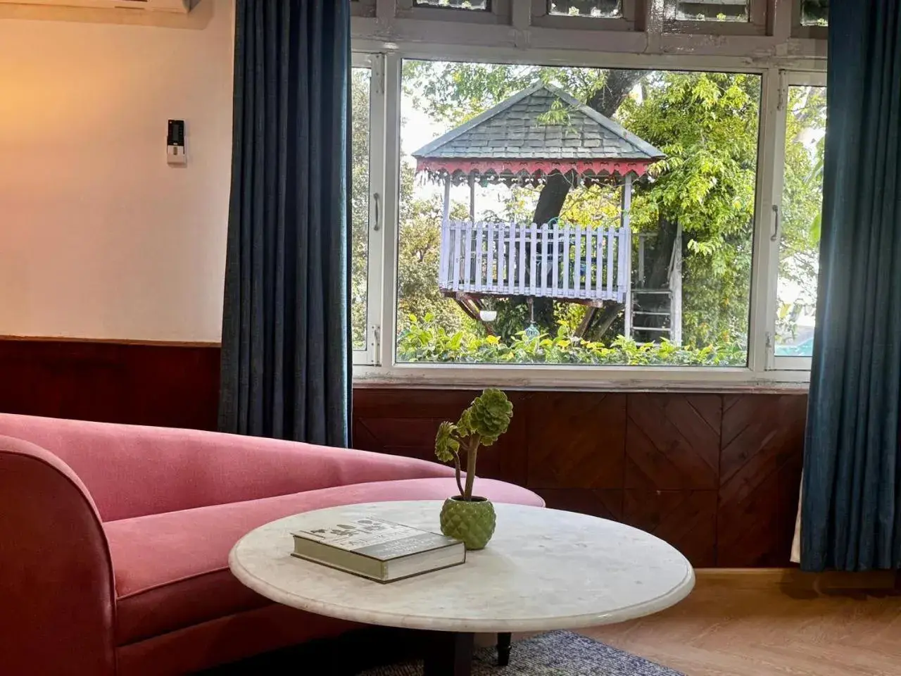 Garden view in Alps Resort Garden view in Alps Resort