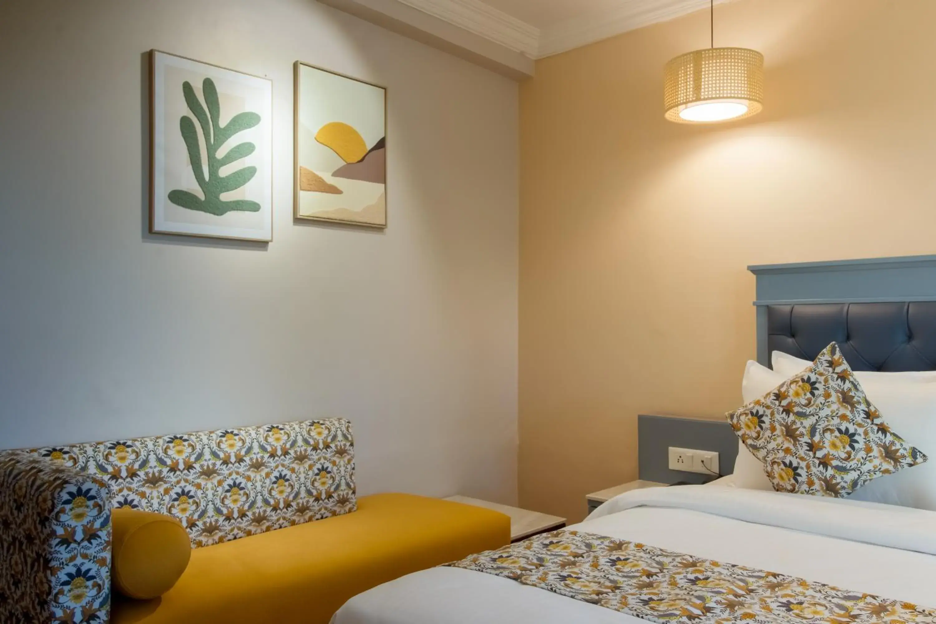 Seating area, Bed in Alps Resort Seating area, Bed in Alps Resort