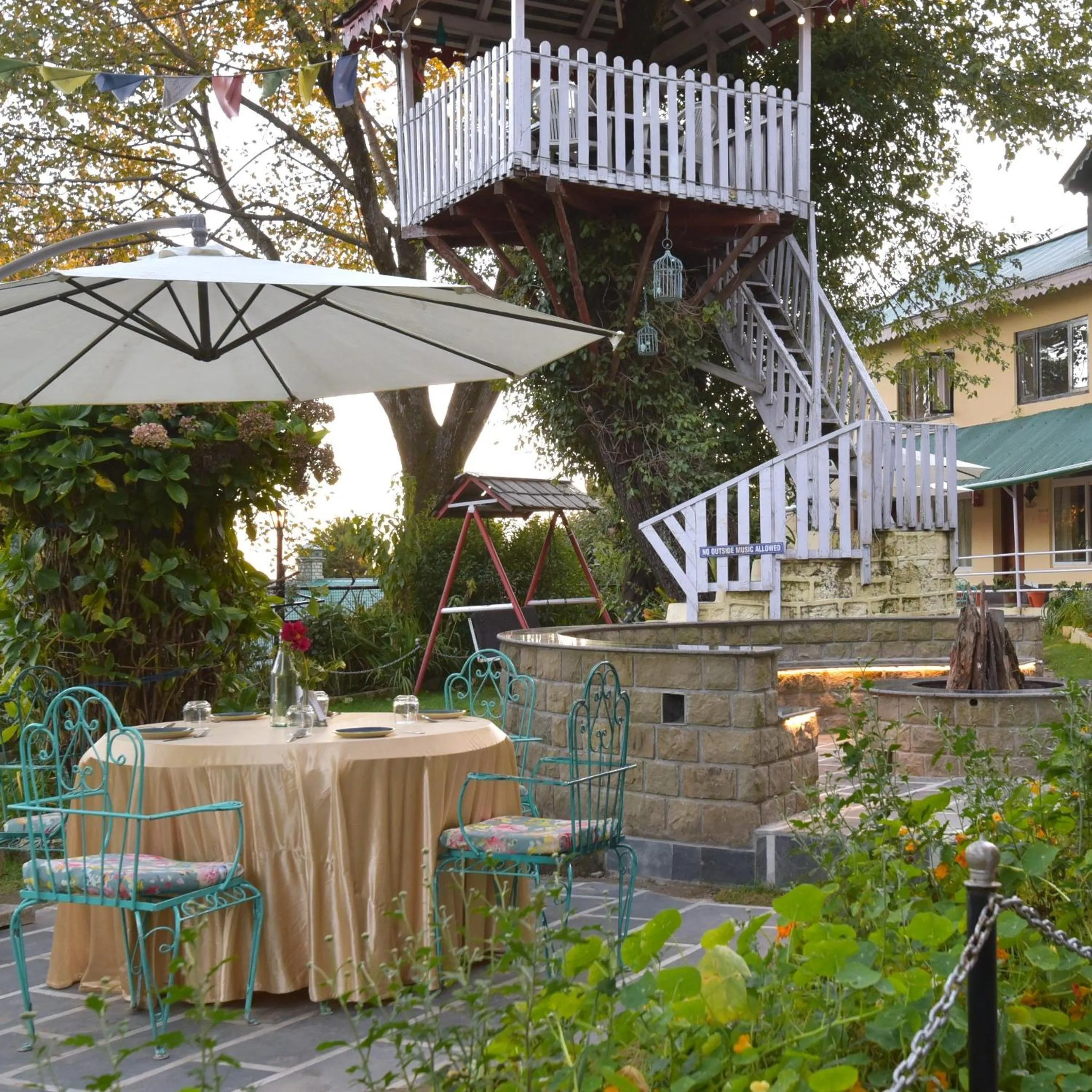 Garden in Alps Resort