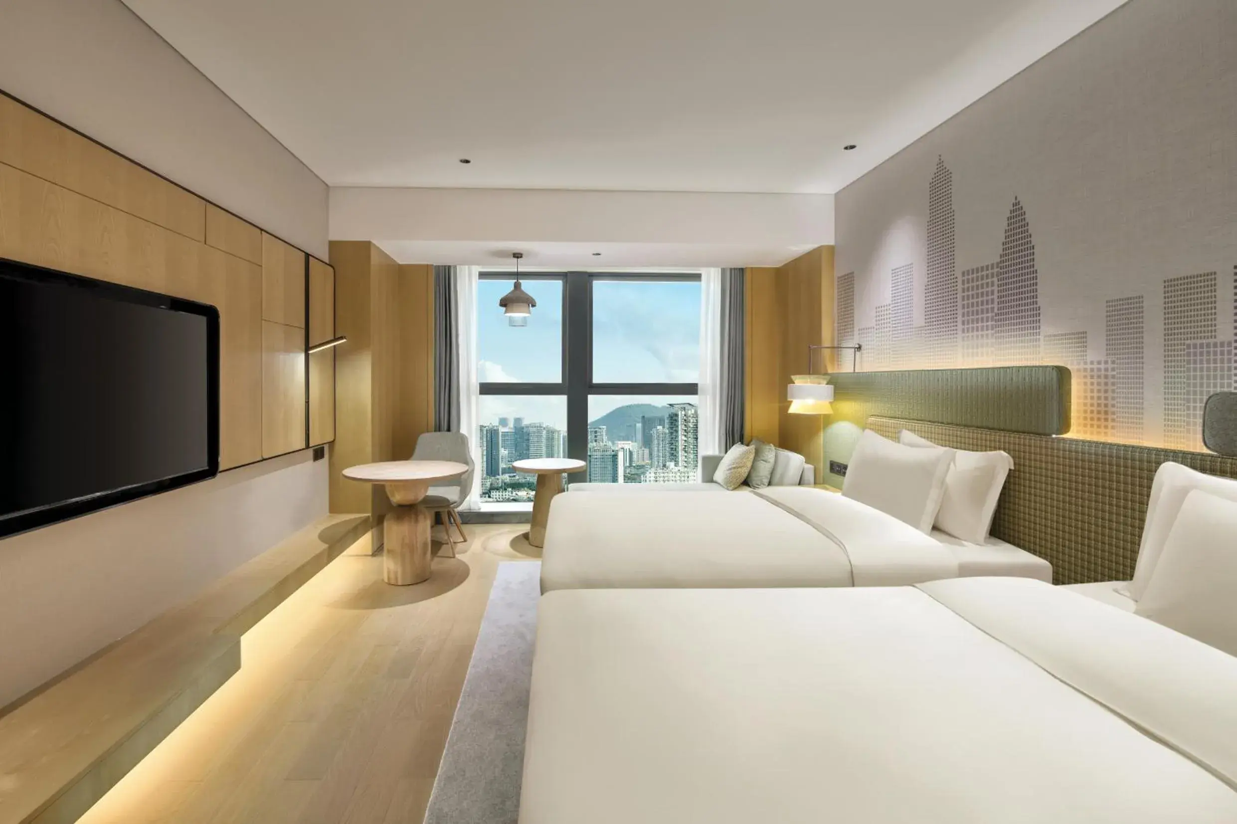 Bed in Holiday Inn Shenzhen Nanshan by IHG Bed in Holiday Inn Shenzhen Nanshan by IHG