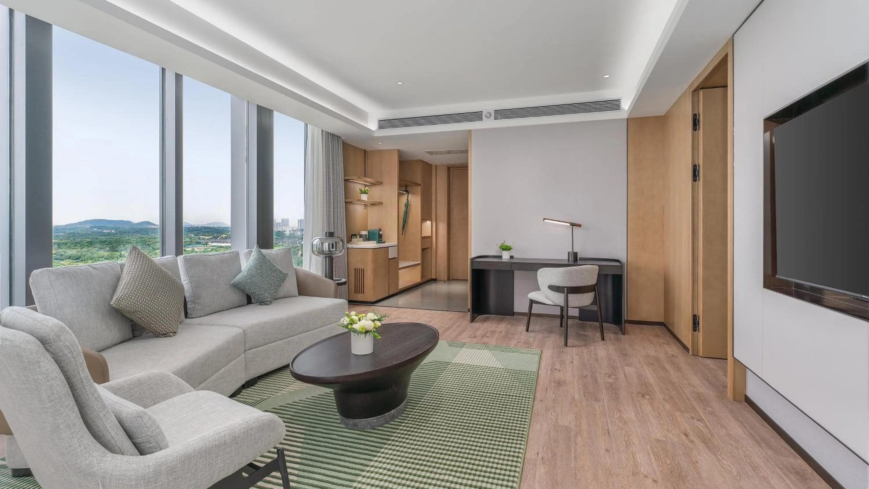 Photo of the whole room in Holiday Inn Wuhan Houguan Lake by IHG