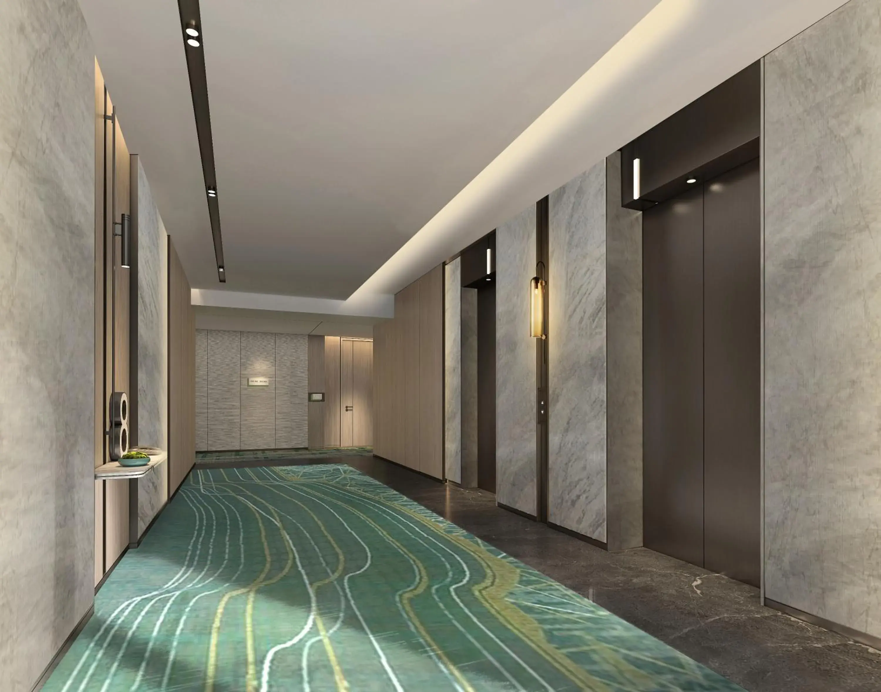 elevator, Bed in Holiday Inn Wuhan Houguan Lake by IHG elevator, Bed in Holiday Inn Wuhan Houguan Lake by IHG