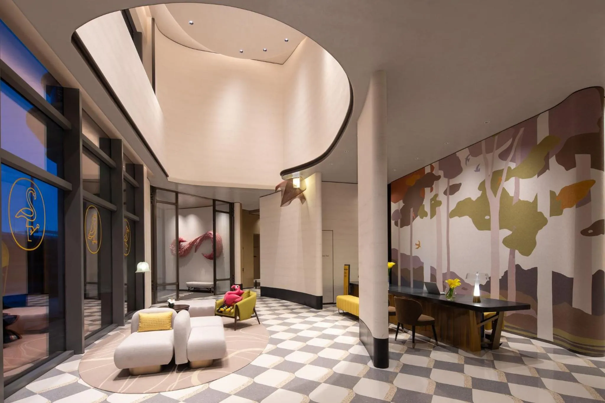 Property building in voco Suites Shanghai Hongqiao CBD by IHG